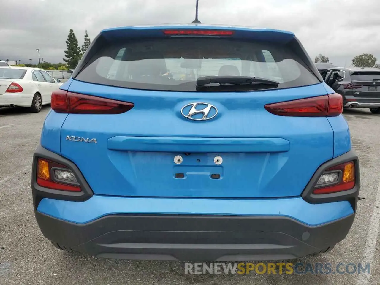 6 Photograph of a damaged car KM8K12AA8KU332333 HYUNDAI KONA 2019