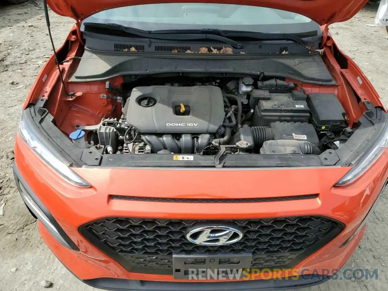 11 Photograph of a damaged car KM8K12AA8KU390572 HYUNDAI KONA 2019
