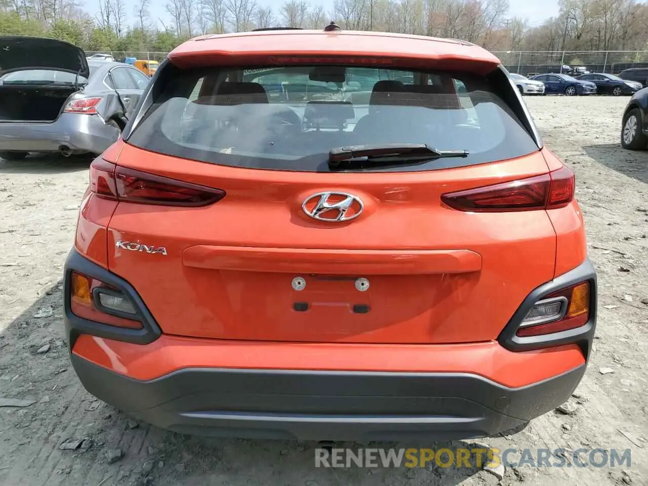 6 Photograph of a damaged car KM8K12AA8KU390572 HYUNDAI KONA 2019