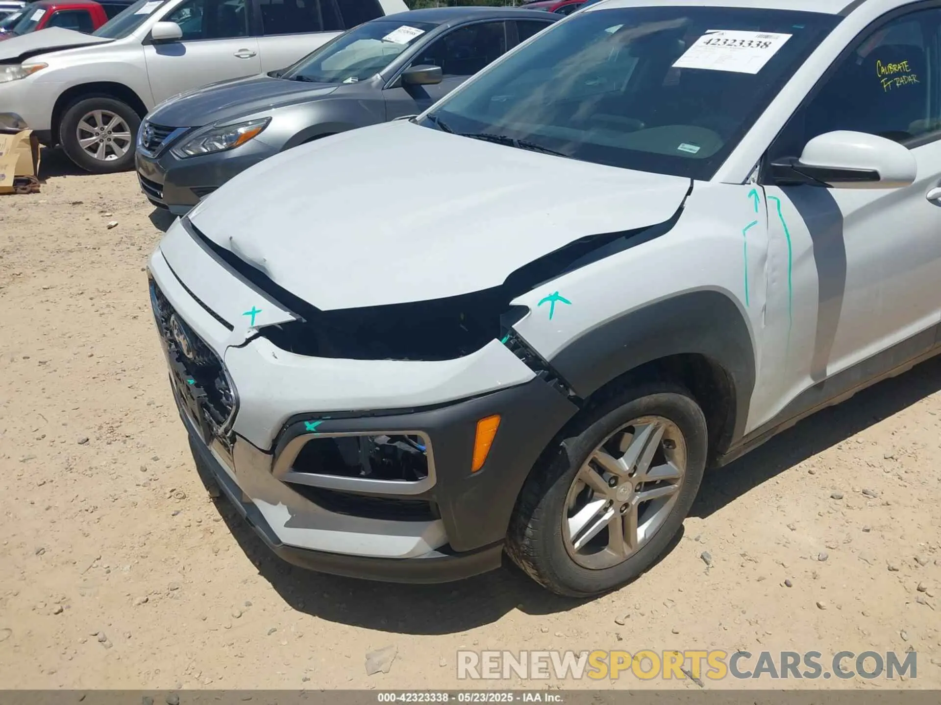 6 Photograph of a damaged car KM8K12AA9KU237912 HYUNDAI KONA 2019
