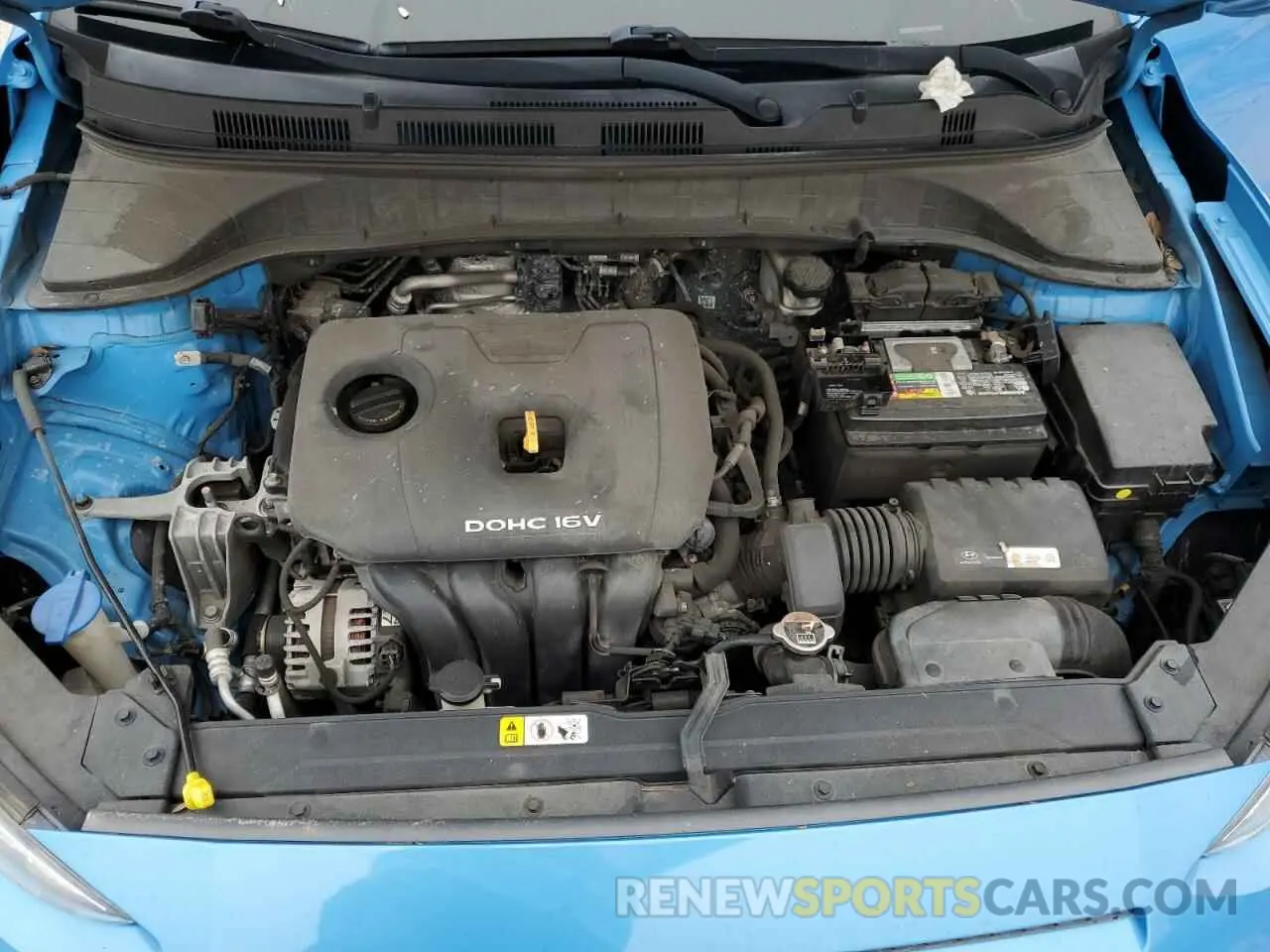 11 Photograph of a damaged car KM8K12AA9KU244794 HYUNDAI KONA 2019