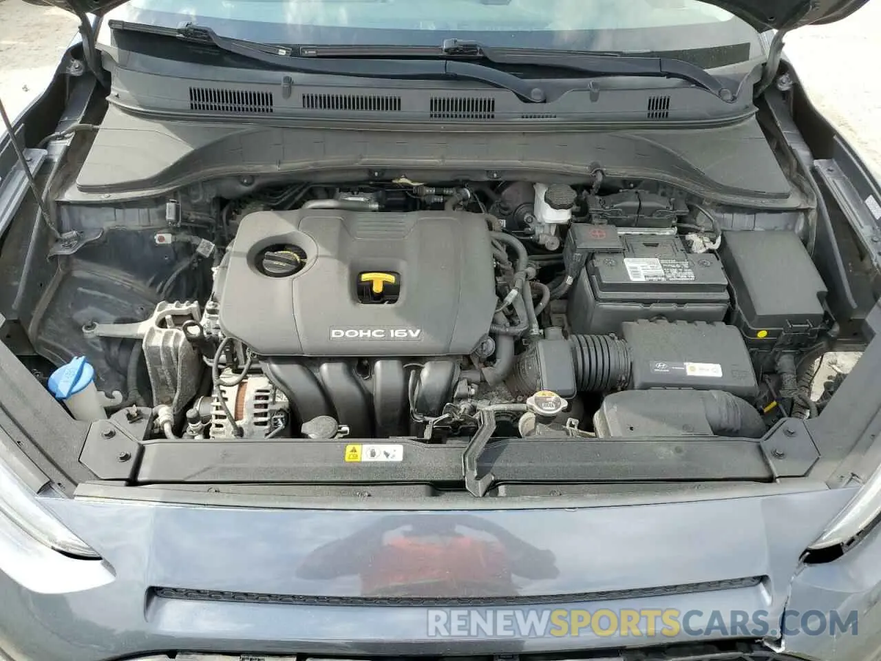 11 Photograph of a damaged car KM8K12AA9KU295776 HYUNDAI KONA 2019