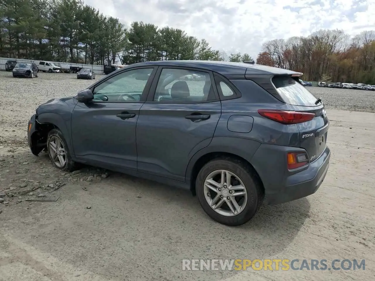 2 Photograph of a damaged car KM8K12AA9KU295776 HYUNDAI KONA 2019