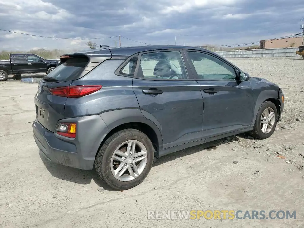 3 Photograph of a damaged car KM8K12AA9KU295776 HYUNDAI KONA 2019