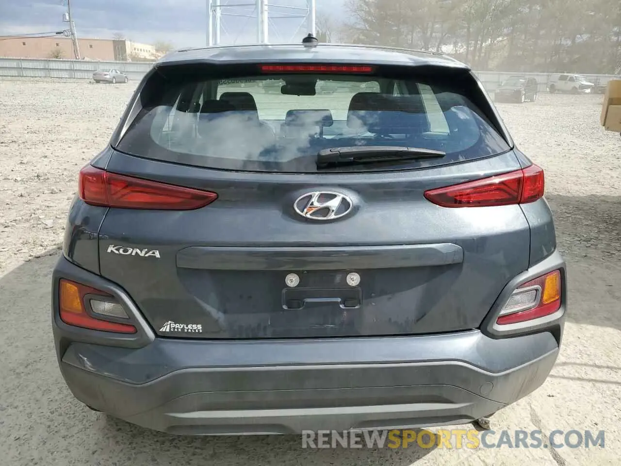 6 Photograph of a damaged car KM8K12AA9KU295776 HYUNDAI KONA 2019