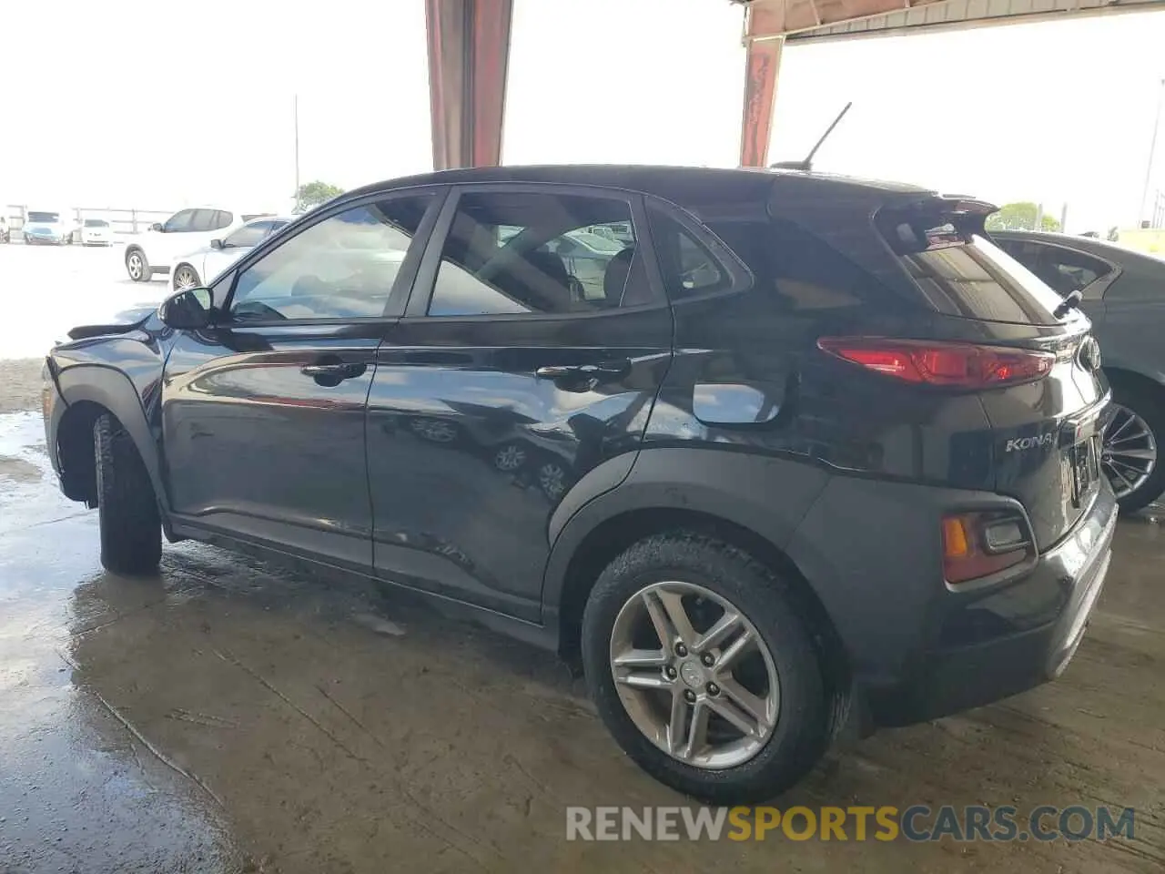 2 Photograph of a damaged car KM8K12AA9KU330381 HYUNDAI KONA 2019