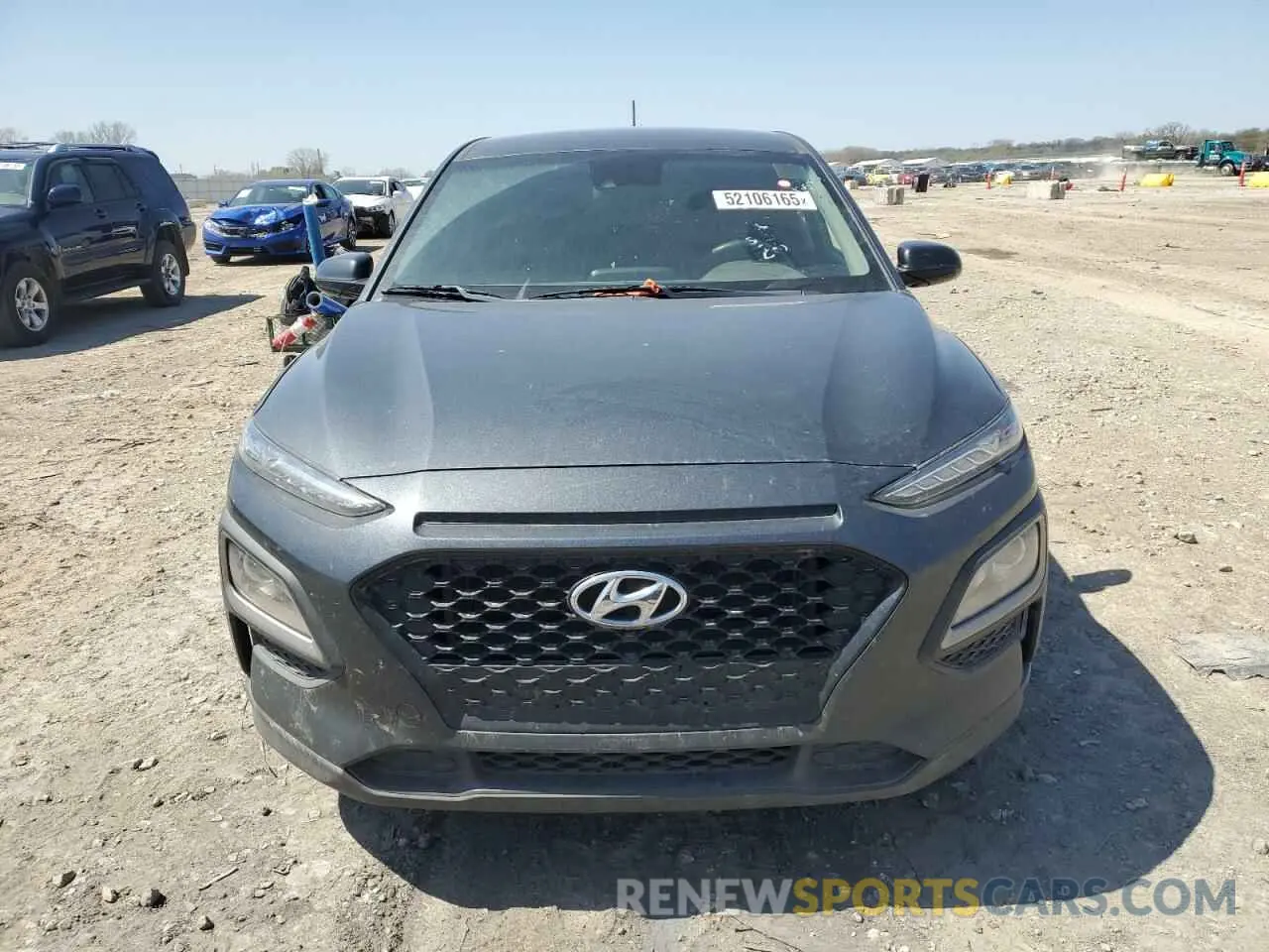 5 Photograph of a damaged car KM8K12AAXKU199056 HYUNDAI KONA 2019
