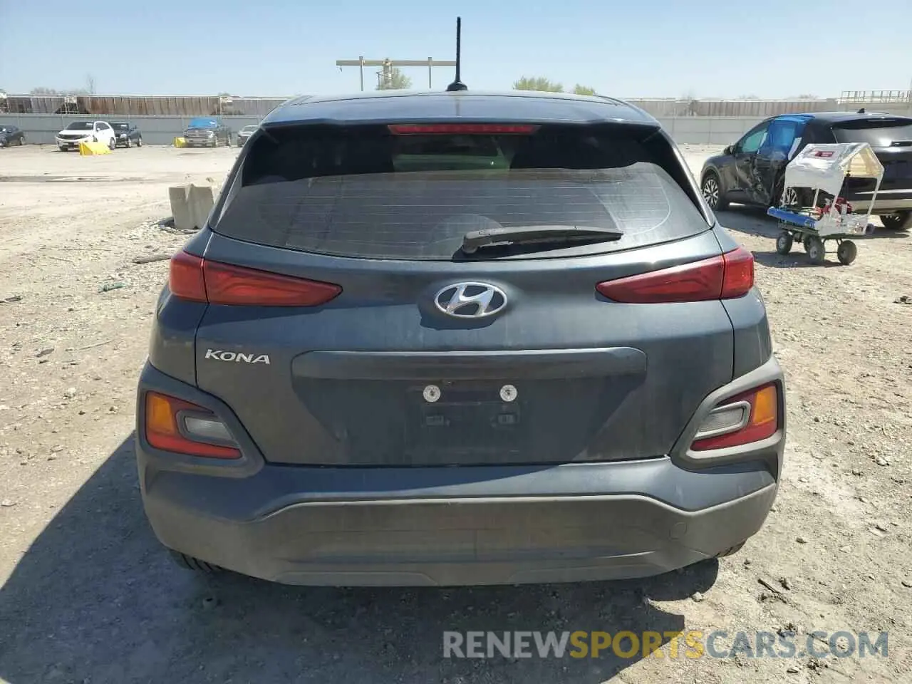 6 Photograph of a damaged car KM8K12AAXKU199056 HYUNDAI KONA 2019