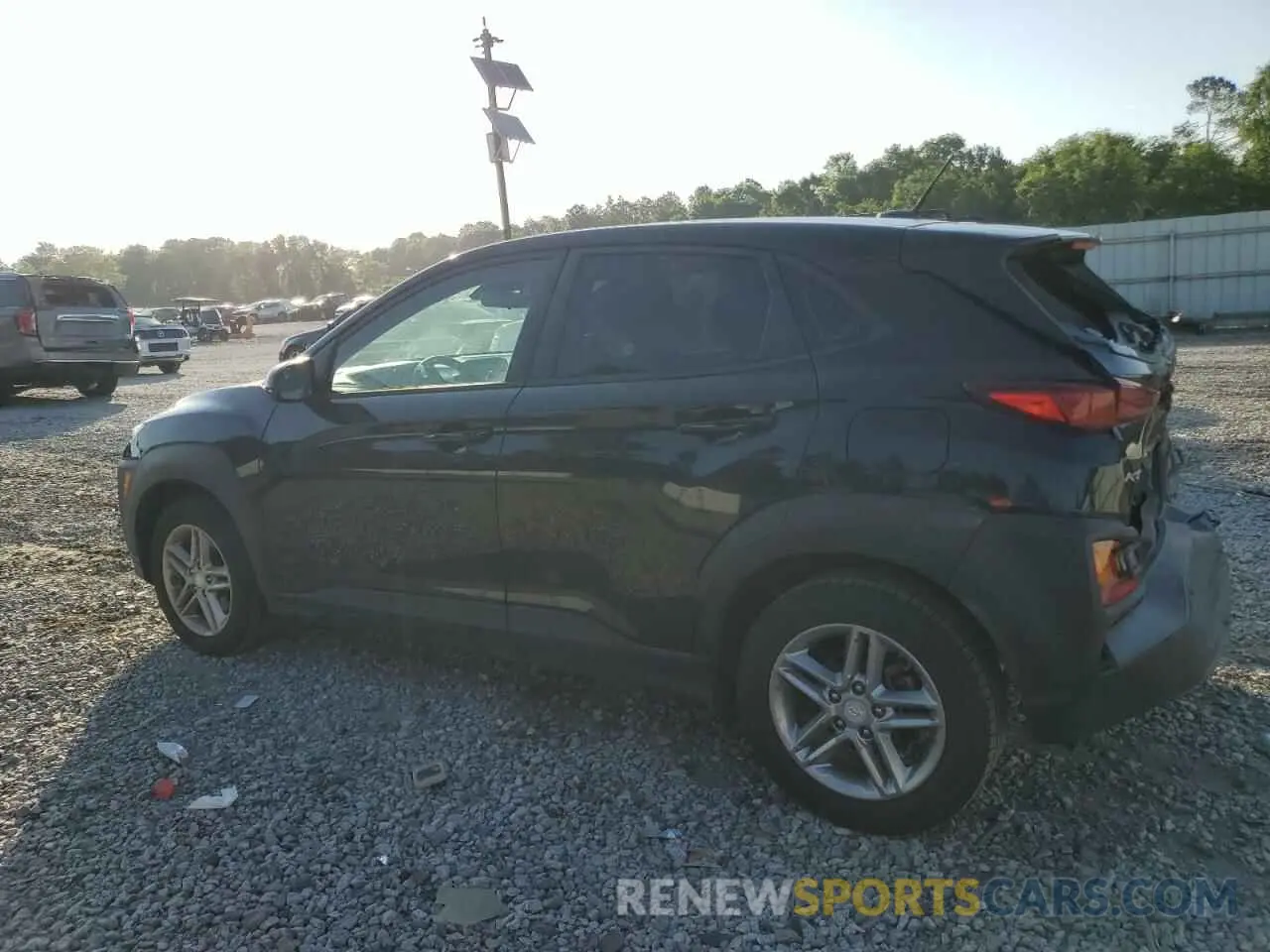 2 Photograph of a damaged car KM8K12AAXKU236381 HYUNDAI KONA 2019