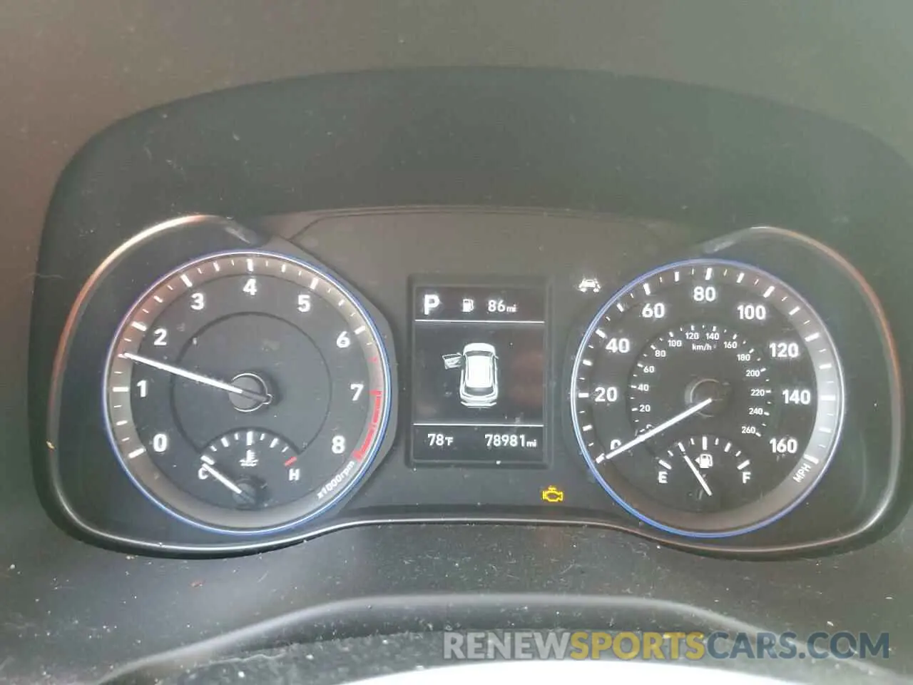 9 Photograph of a damaged car KM8K12AAXKU236381 HYUNDAI KONA 2019