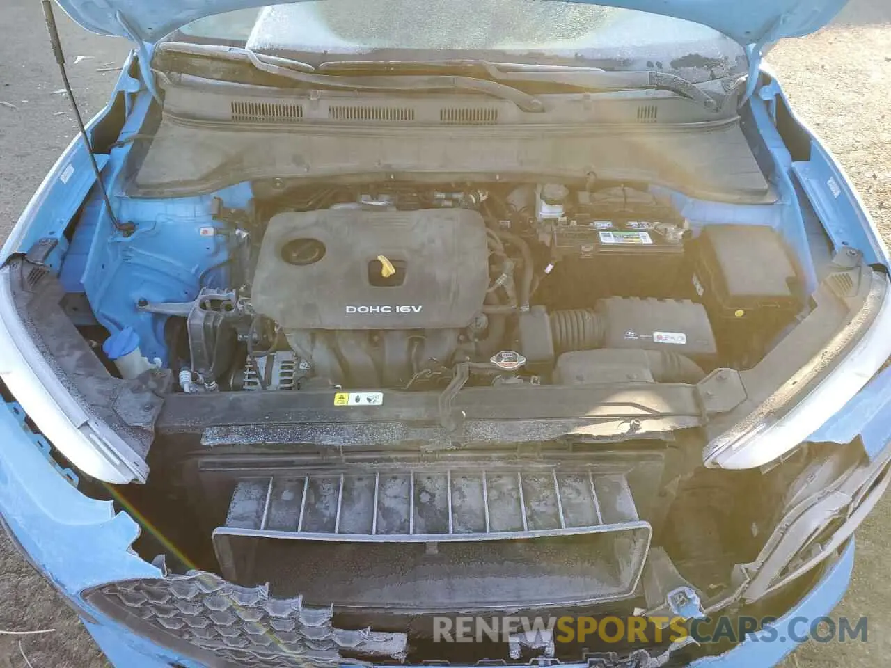 11 Photograph of a damaged car KM8K12AAXKU259529 HYUNDAI KONA 2019