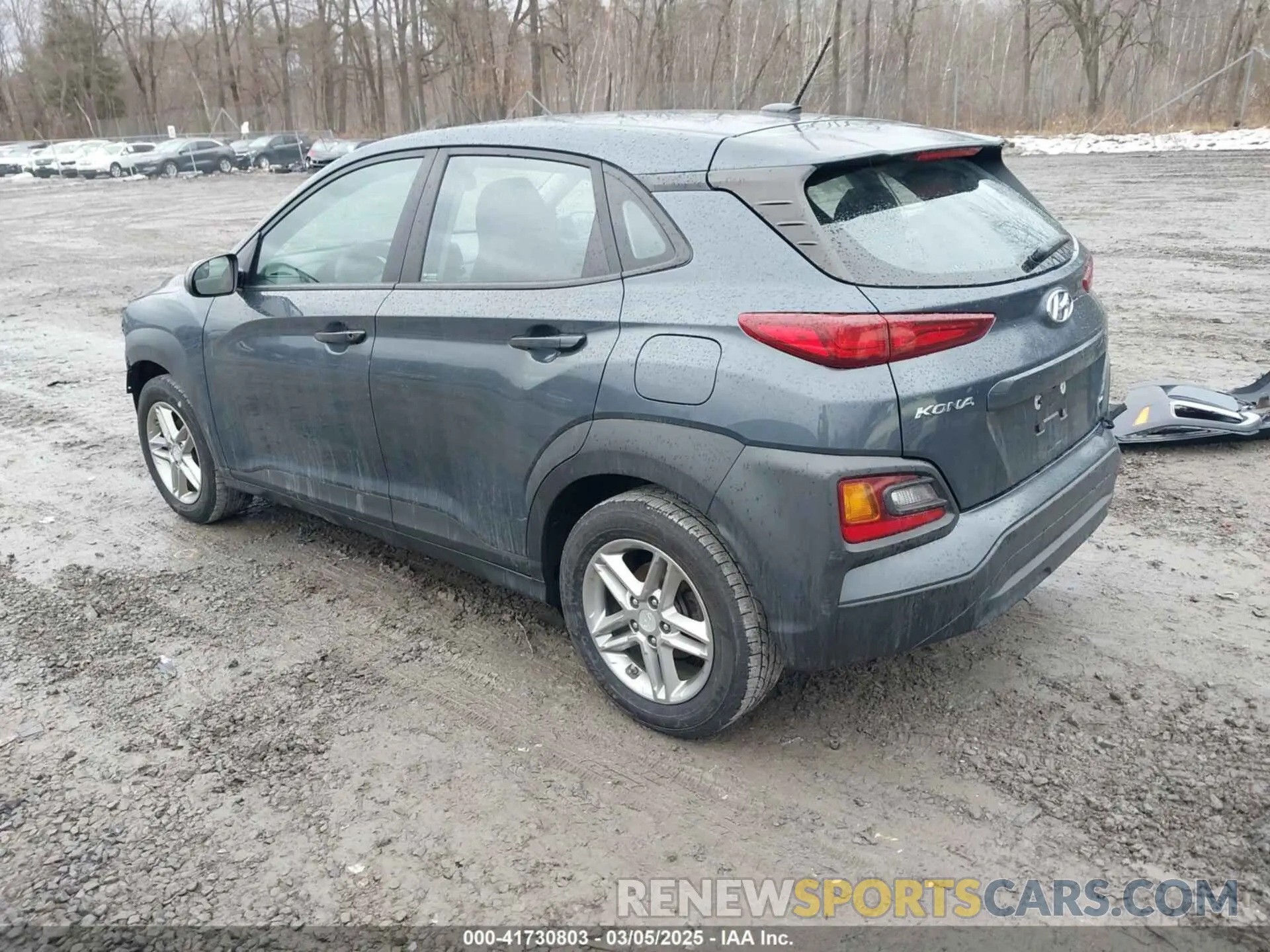 3 Photograph of a damaged car KM8K12AAXKU260728 HYUNDAI KONA 2019