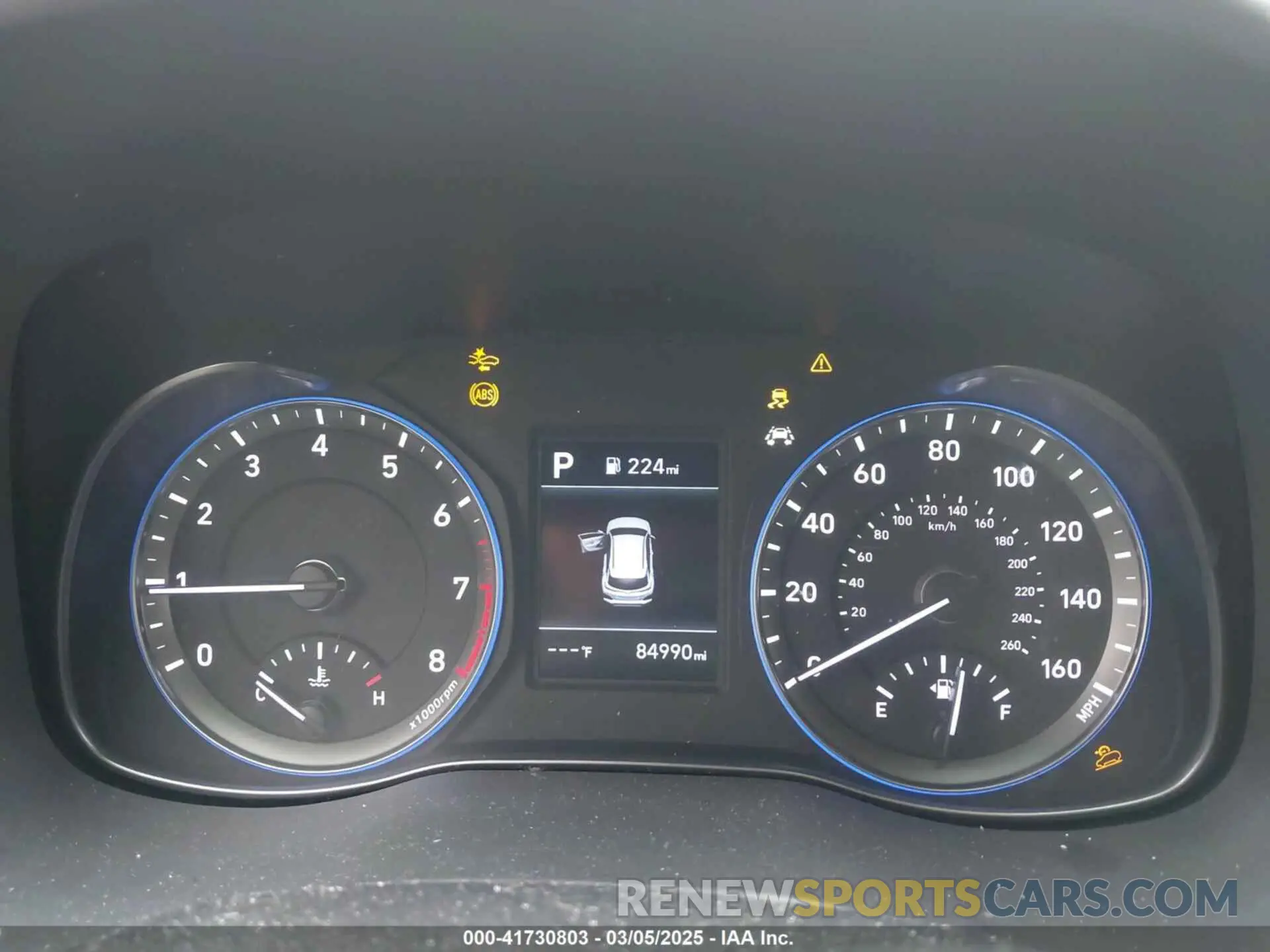 7 Photograph of a damaged car KM8K12AAXKU260728 HYUNDAI KONA 2019