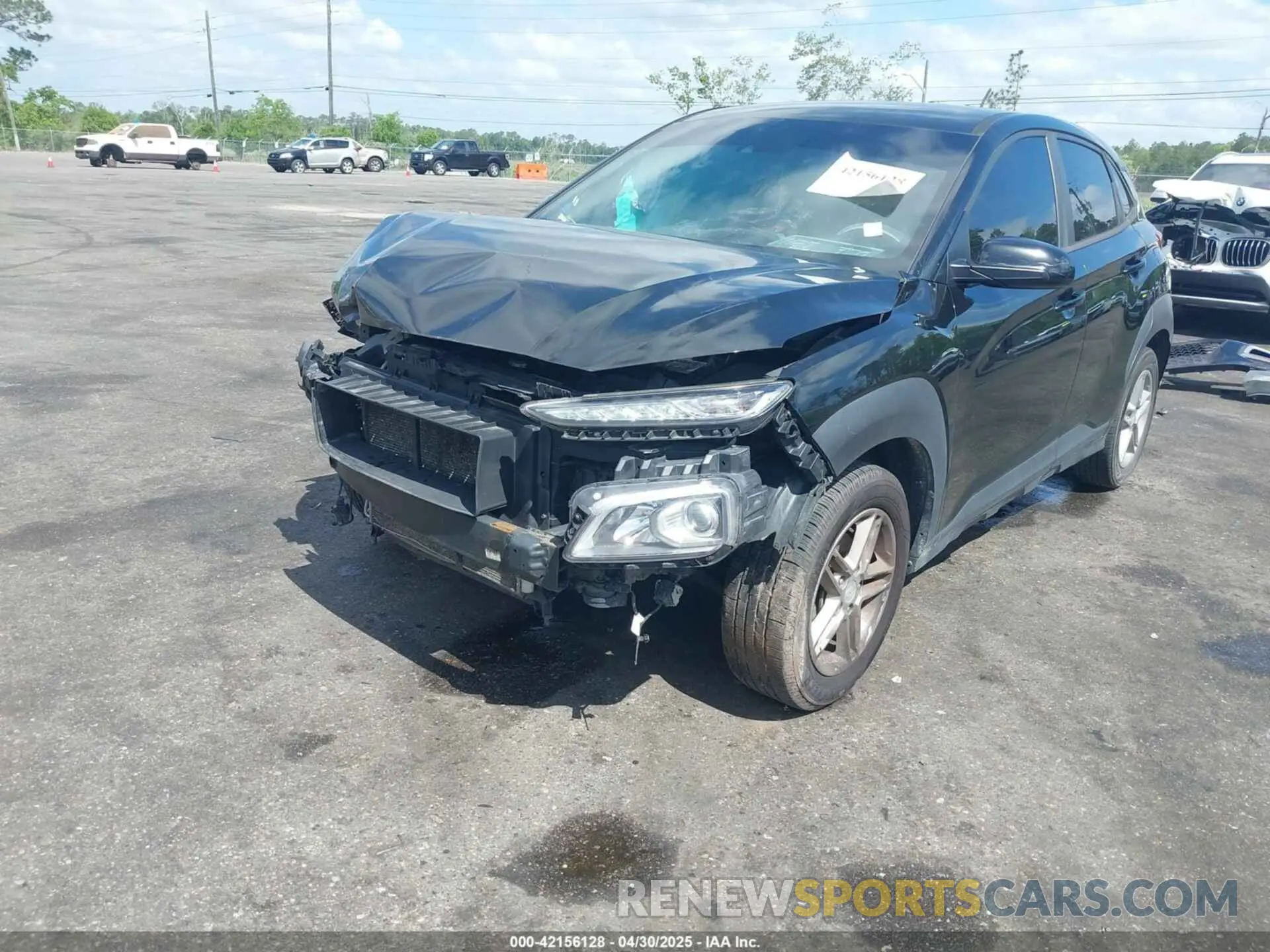 6 Photograph of a damaged car KM8K12AAXKU272197 HYUNDAI KONA 2019