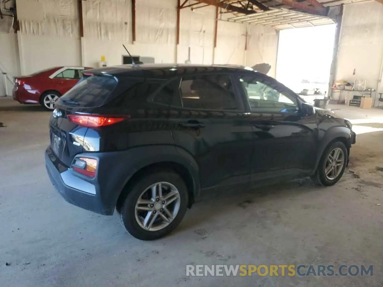 3 Photograph of a damaged car KM8K1CAA0KU279651 HYUNDAI KONA 2019