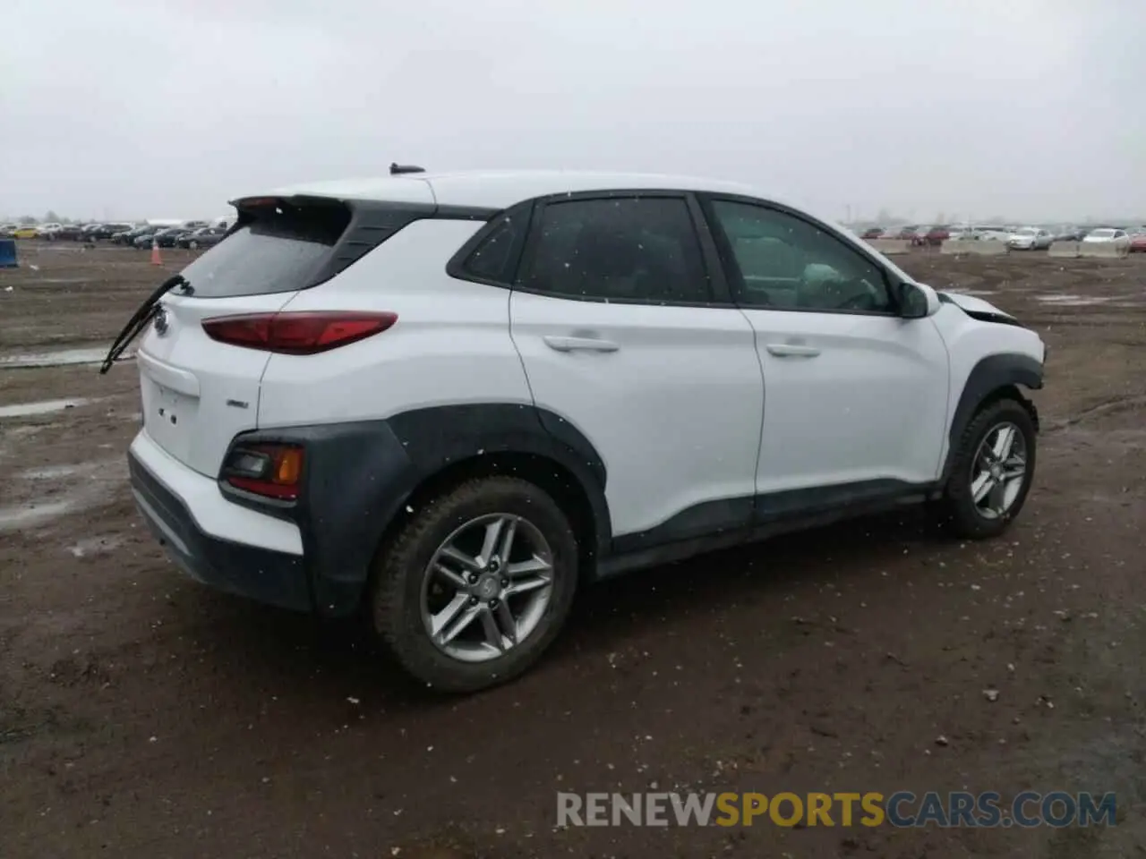 3 Photograph of a damaged car KM8K1CAA0KU346300 HYUNDAI KONA 2019