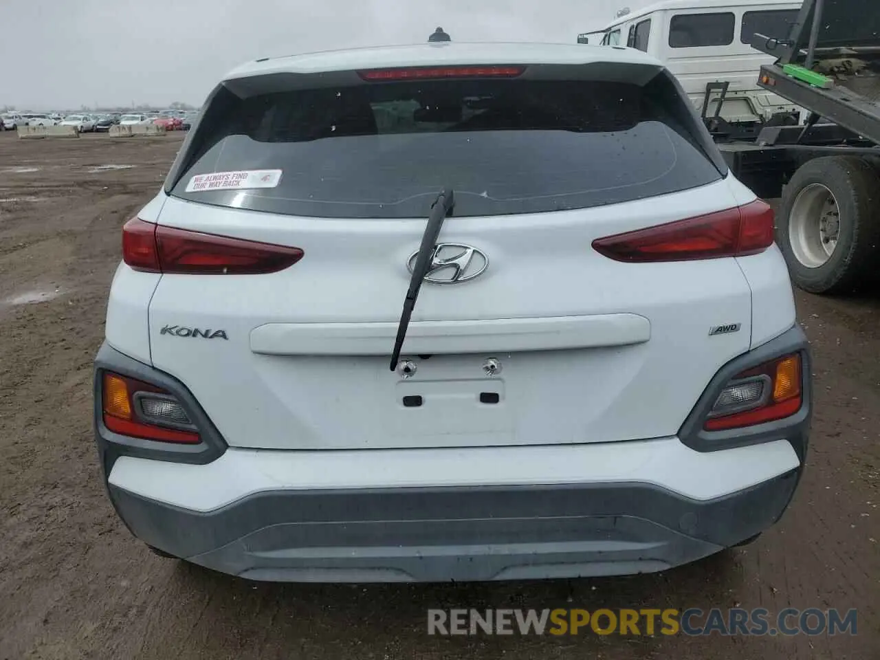 6 Photograph of a damaged car KM8K1CAA0KU346300 HYUNDAI KONA 2019