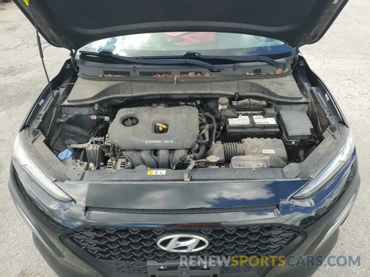 12 Photograph of a damaged car KM8K1CAA1KU194575 HYUNDAI KONA 2019