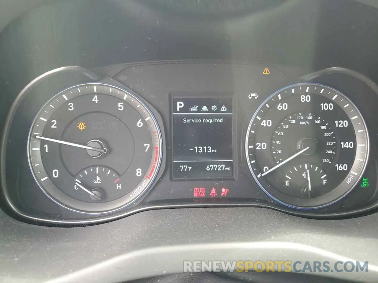 9 Photograph of a damaged car KM8K1CAA1KU194575 HYUNDAI KONA 2019