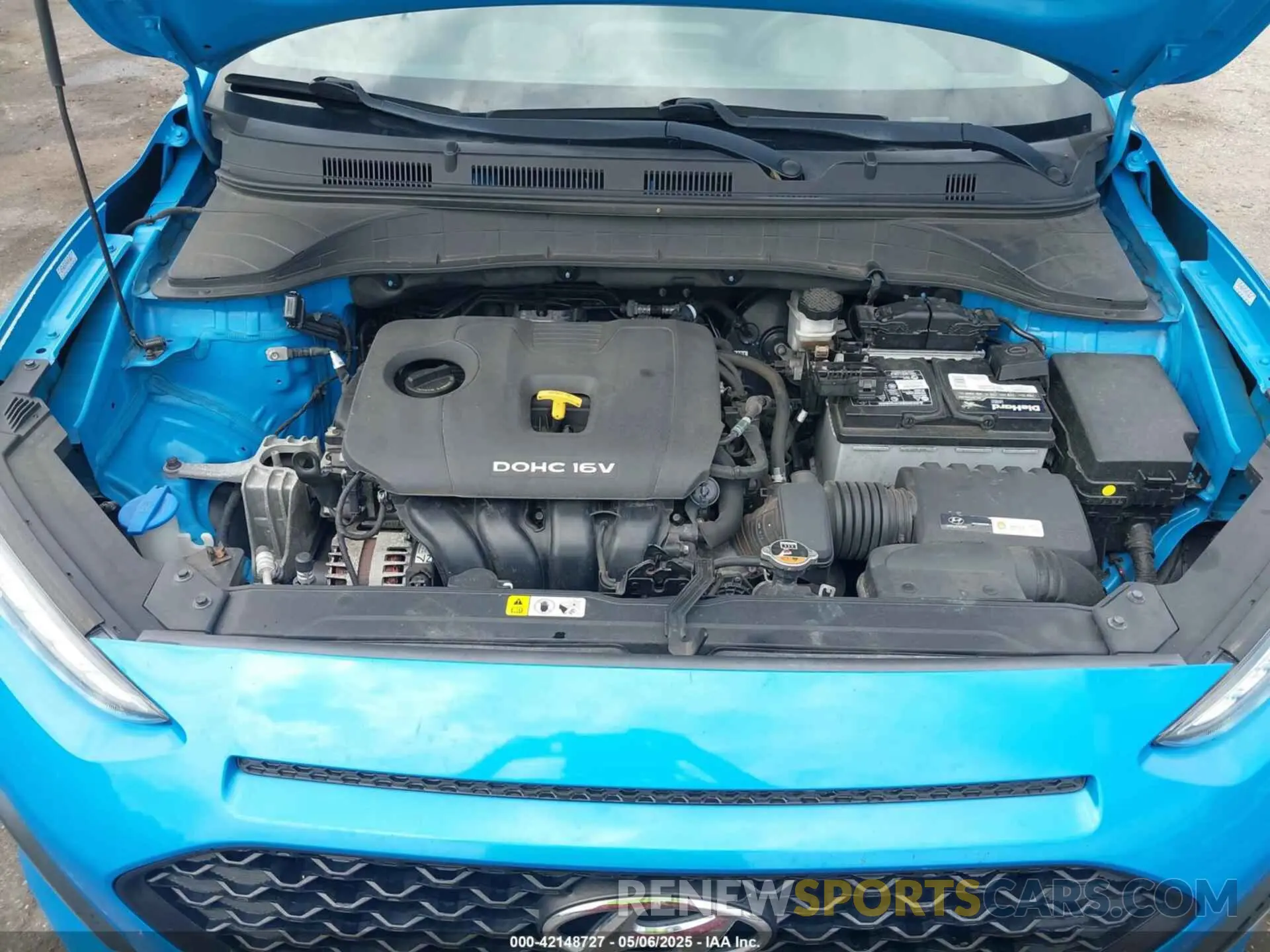10 Photograph of a damaged car KM8K1CAA1KU256119 HYUNDAI KONA 2019