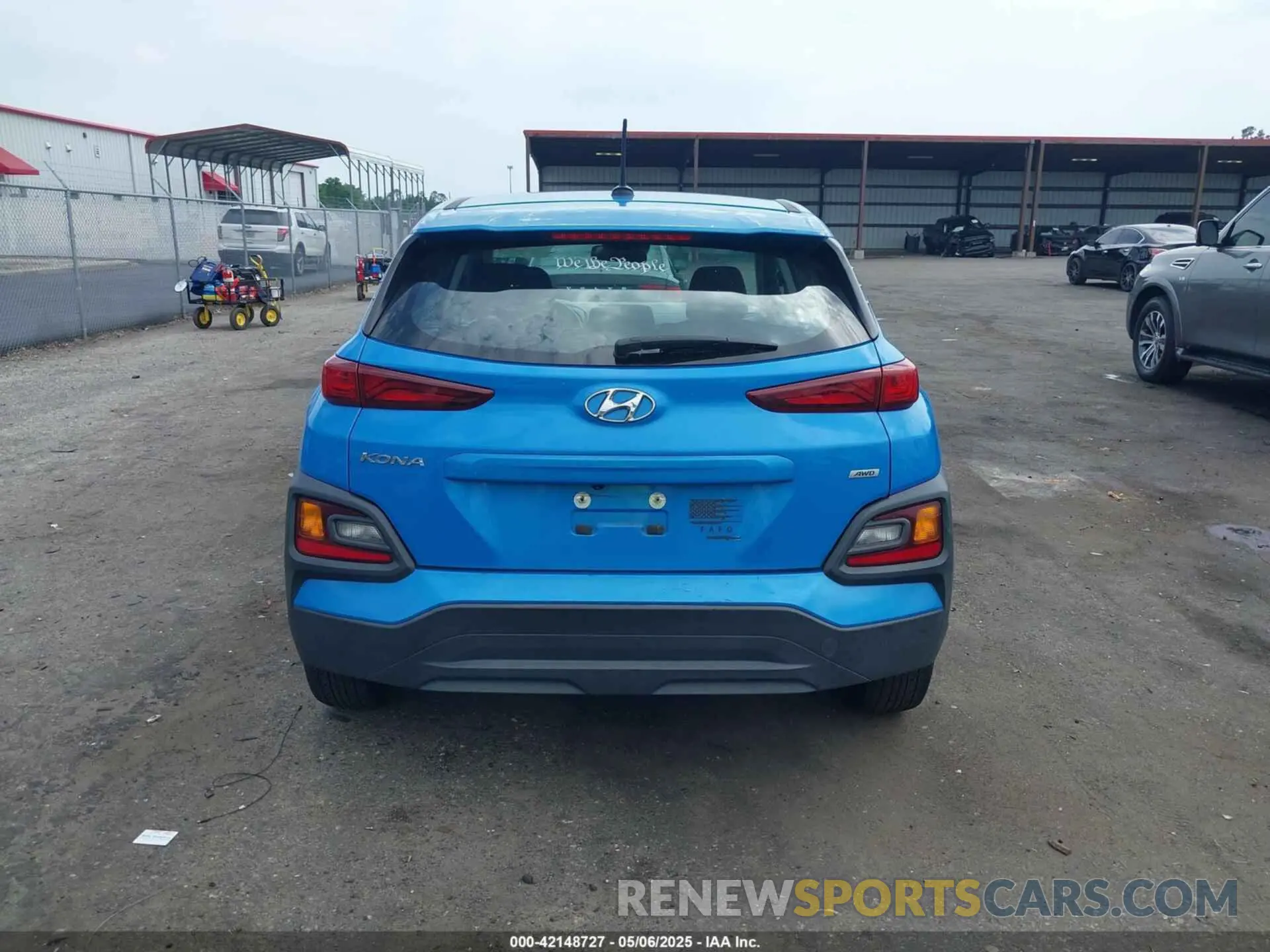 16 Photograph of a damaged car KM8K1CAA1KU256119 HYUNDAI KONA 2019