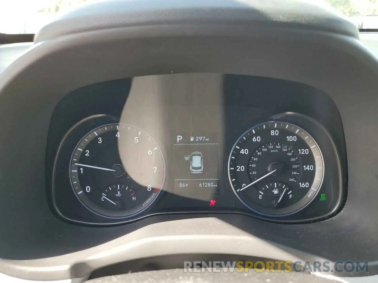 9 Photograph of a damaged car KM8K1CAA1KU283112 HYUNDAI KONA 2019