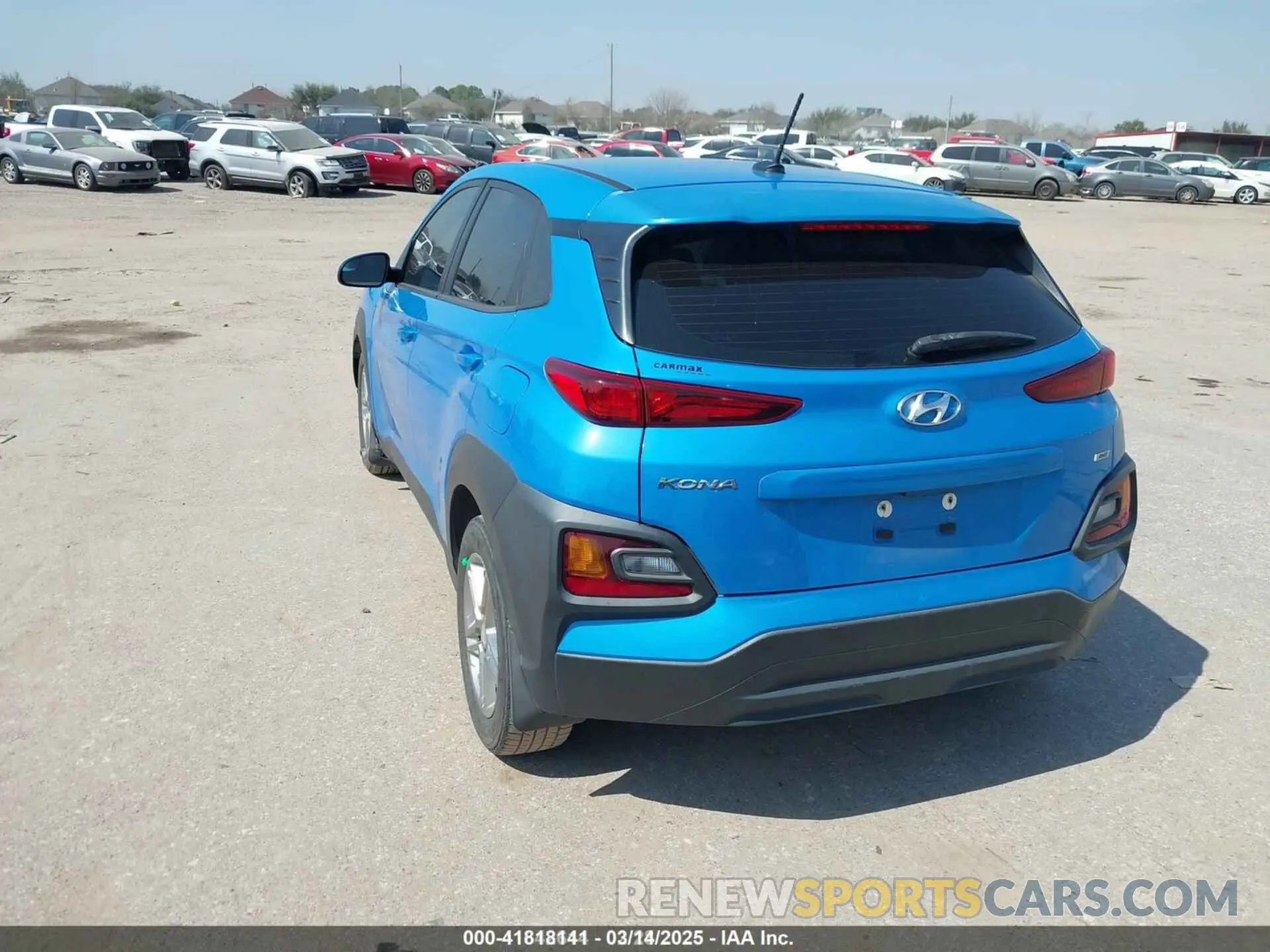 3 Photograph of a damaged car KM8K1CAA1KU298113 HYUNDAI KONA 2019