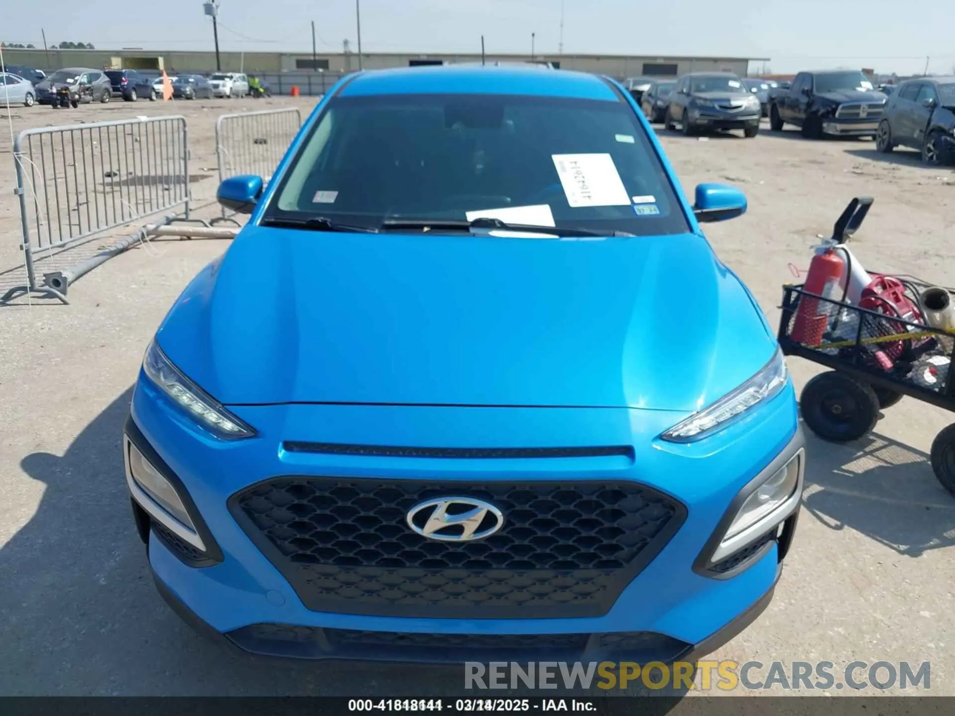 6 Photograph of a damaged car KM8K1CAA1KU298113 HYUNDAI KONA 2019
