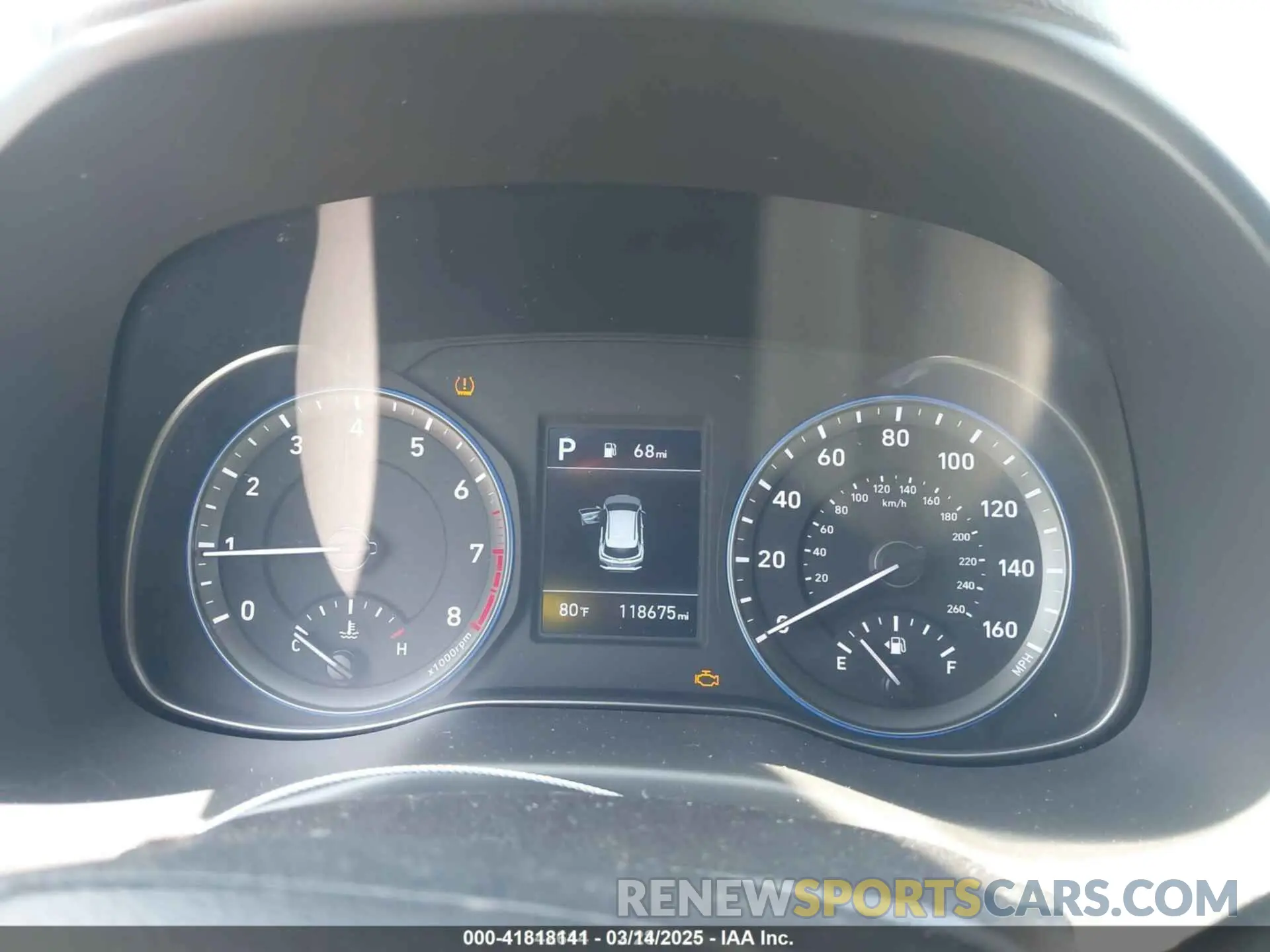 7 Photograph of a damaged car KM8K1CAA1KU298113 HYUNDAI KONA 2019