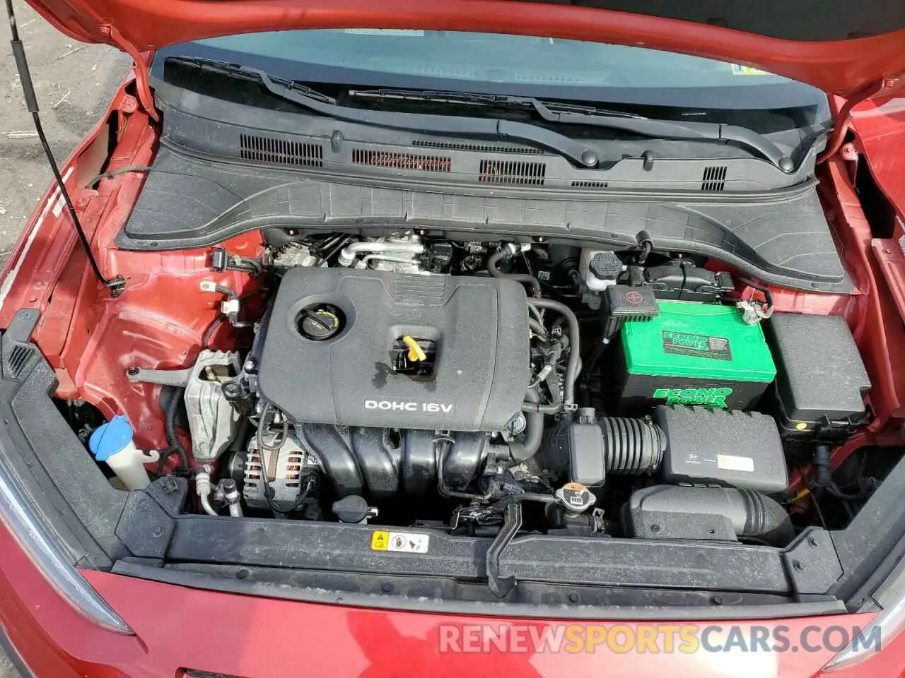 12 Photograph of a damaged car KM8K1CAA1KU300765 HYUNDAI KONA 2019