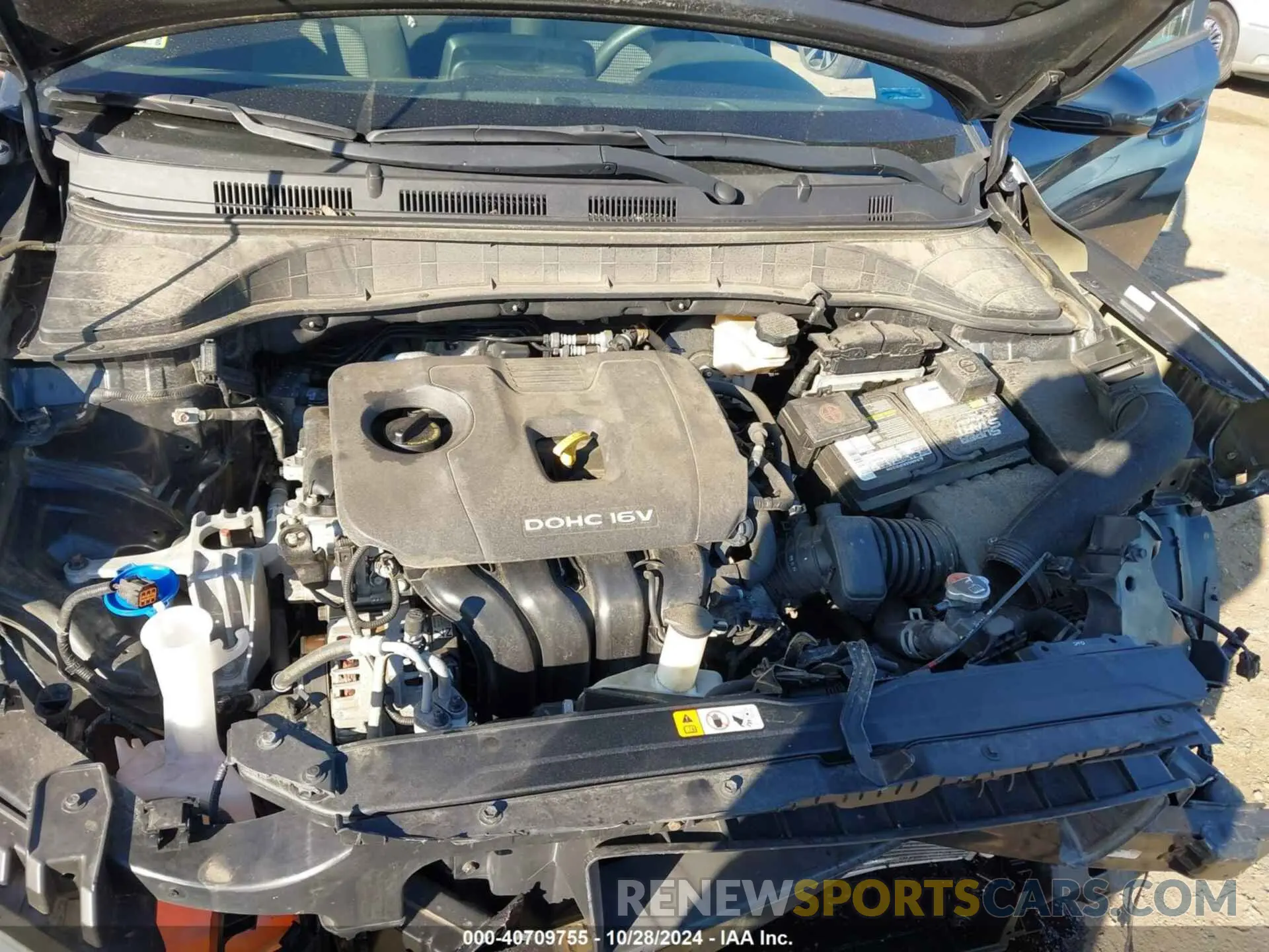 10 Photograph of a damaged car KM8K1CAA1KU302788 HYUNDAI KONA 2019