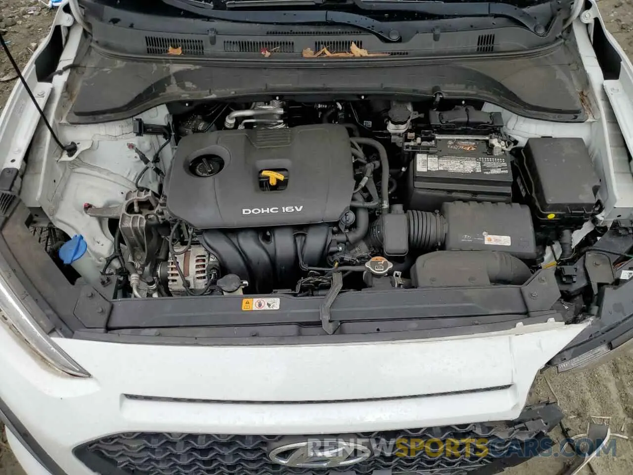12 Photograph of a damaged car KM8K1CAA1KU308753 HYUNDAI KONA 2019