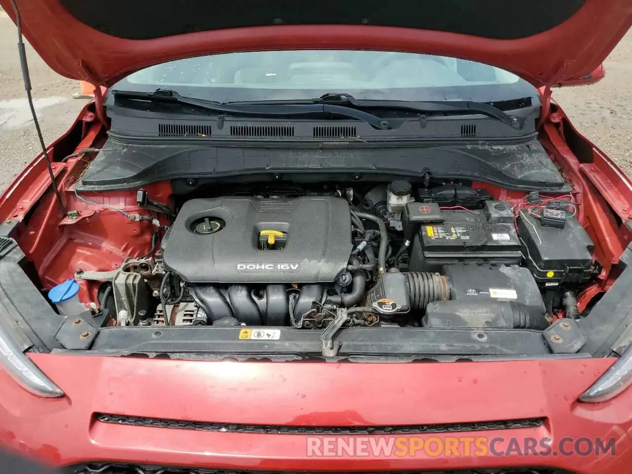 12 Photograph of a damaged car KM8K1CAA1KU380858 HYUNDAI KONA 2019