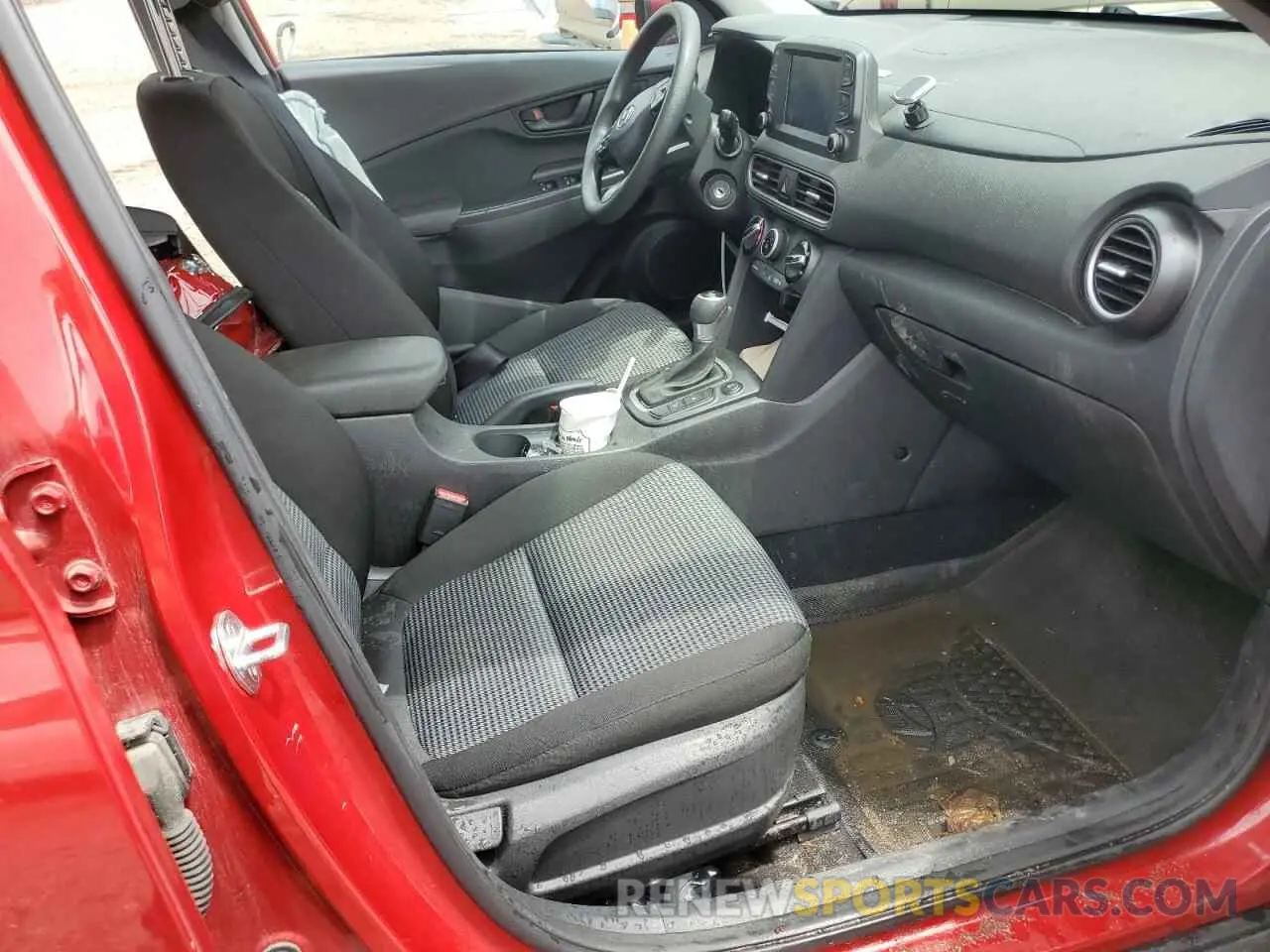 7 Photograph of a damaged car KM8K1CAA1KU380858 HYUNDAI KONA 2019