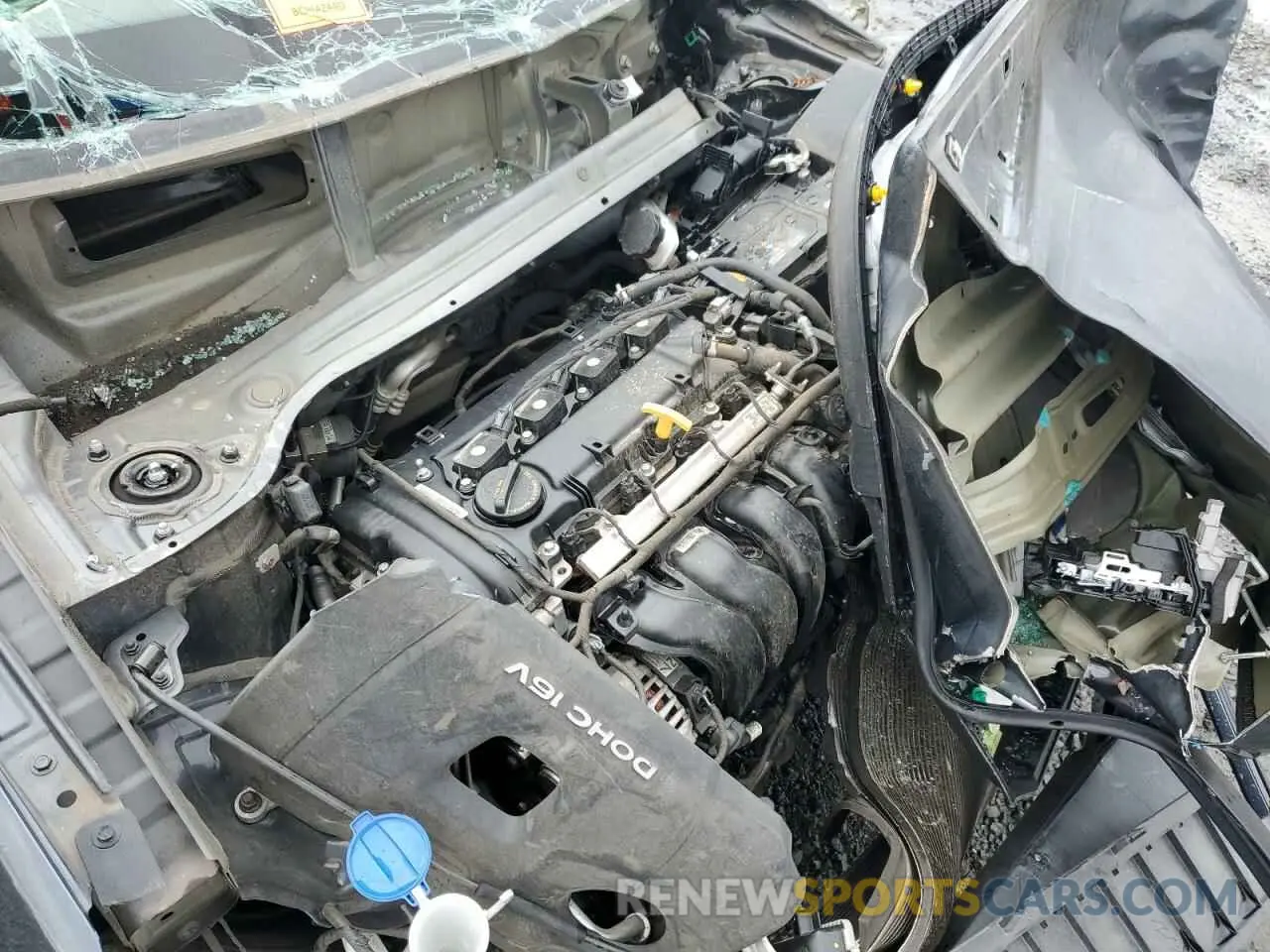 12 Photograph of a damaged car KM8K1CAA2KU288111 HYUNDAI KONA 2019