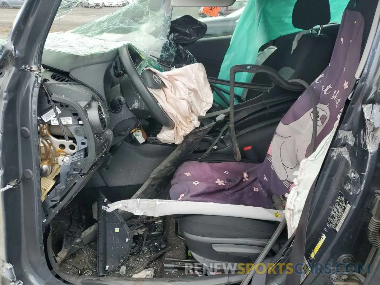 7 Photograph of a damaged car KM8K1CAA2KU288111 HYUNDAI KONA 2019