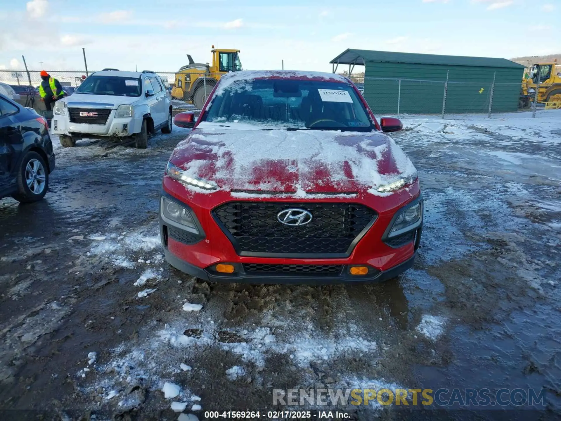 12 Photograph of a damaged car KM8K1CAA2KU352874 HYUNDAI KONA 2019