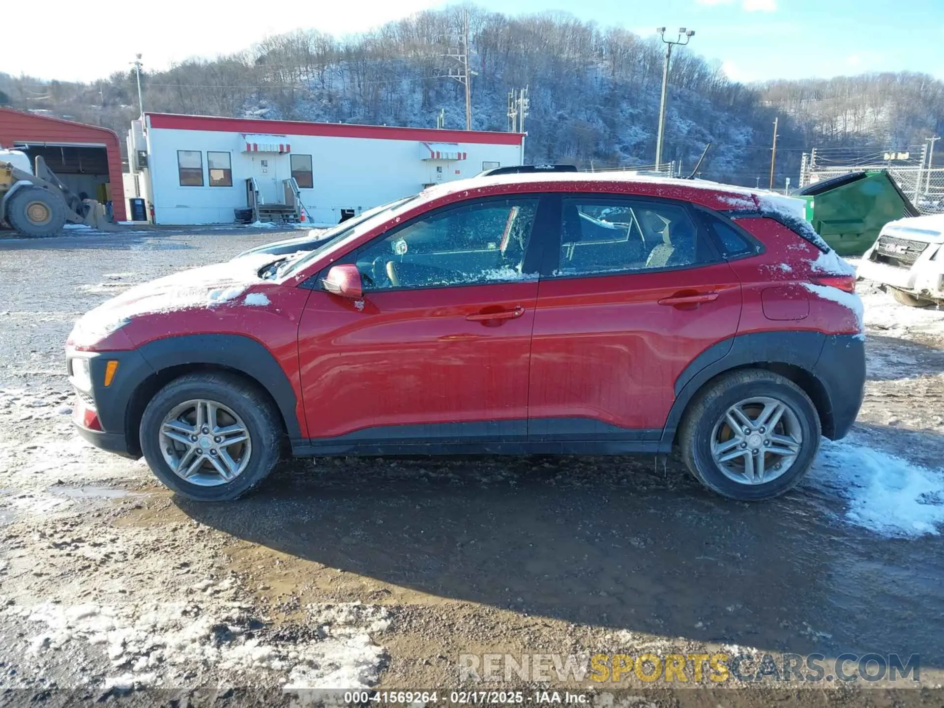 14 Photograph of a damaged car KM8K1CAA2KU352874 HYUNDAI KONA 2019