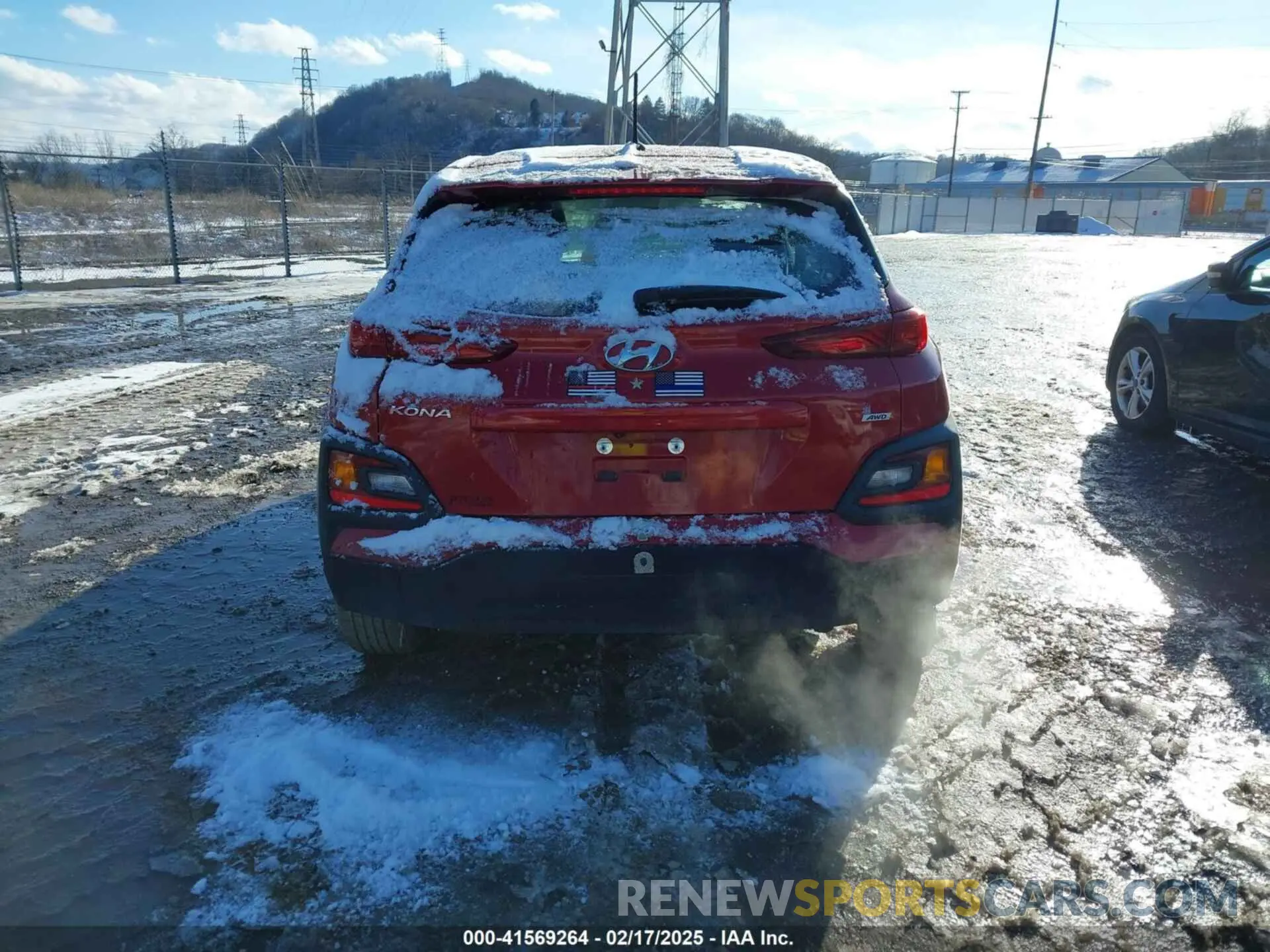 16 Photograph of a damaged car KM8K1CAA2KU352874 HYUNDAI KONA 2019