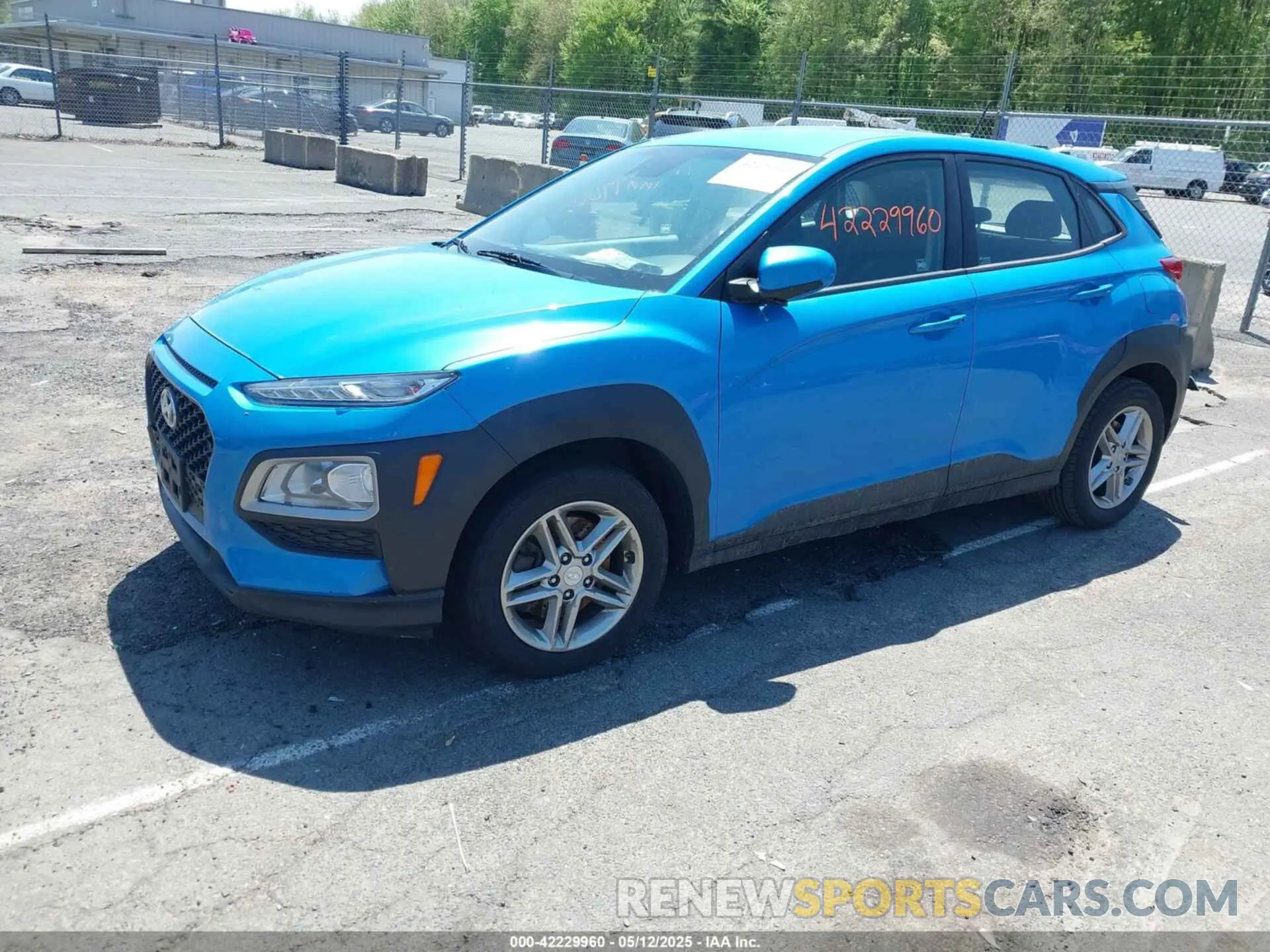 2 Photograph of a damaged car KM8K1CAA2KU367455 HYUNDAI KONA 2019