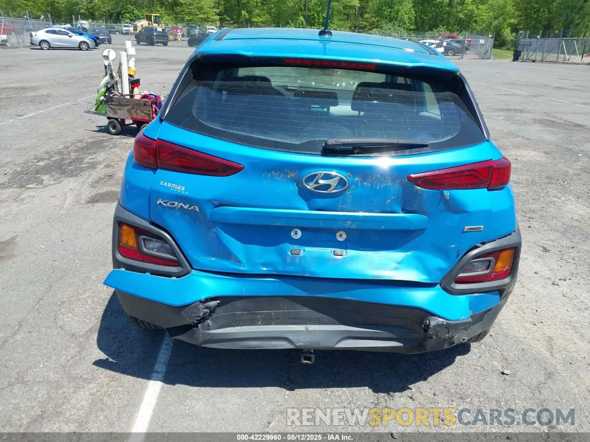 6 Photograph of a damaged car KM8K1CAA2KU367455 HYUNDAI KONA 2019