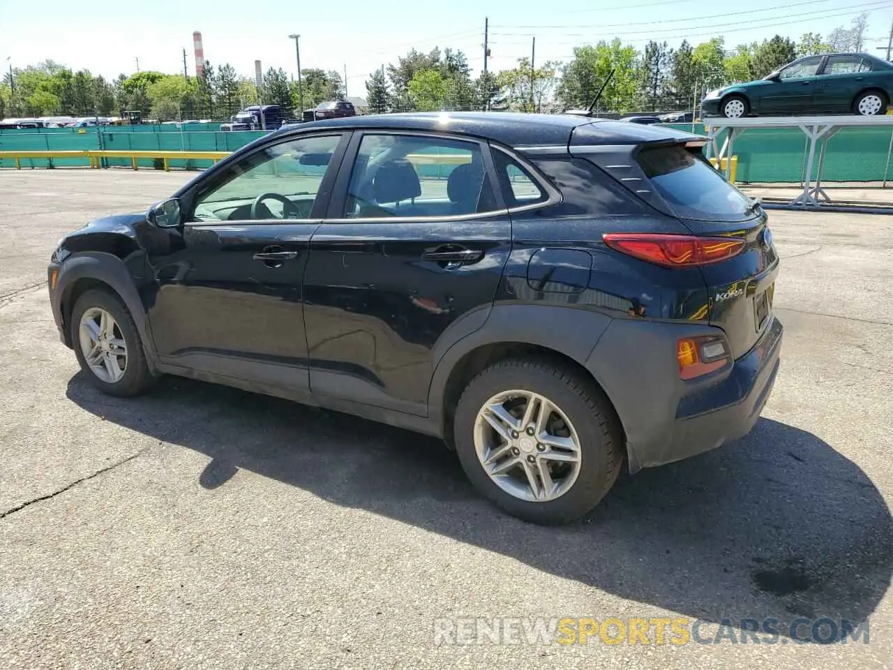 2 Photograph of a damaged car KM8K1CAA3KU217063 HYUNDAI KONA 2019