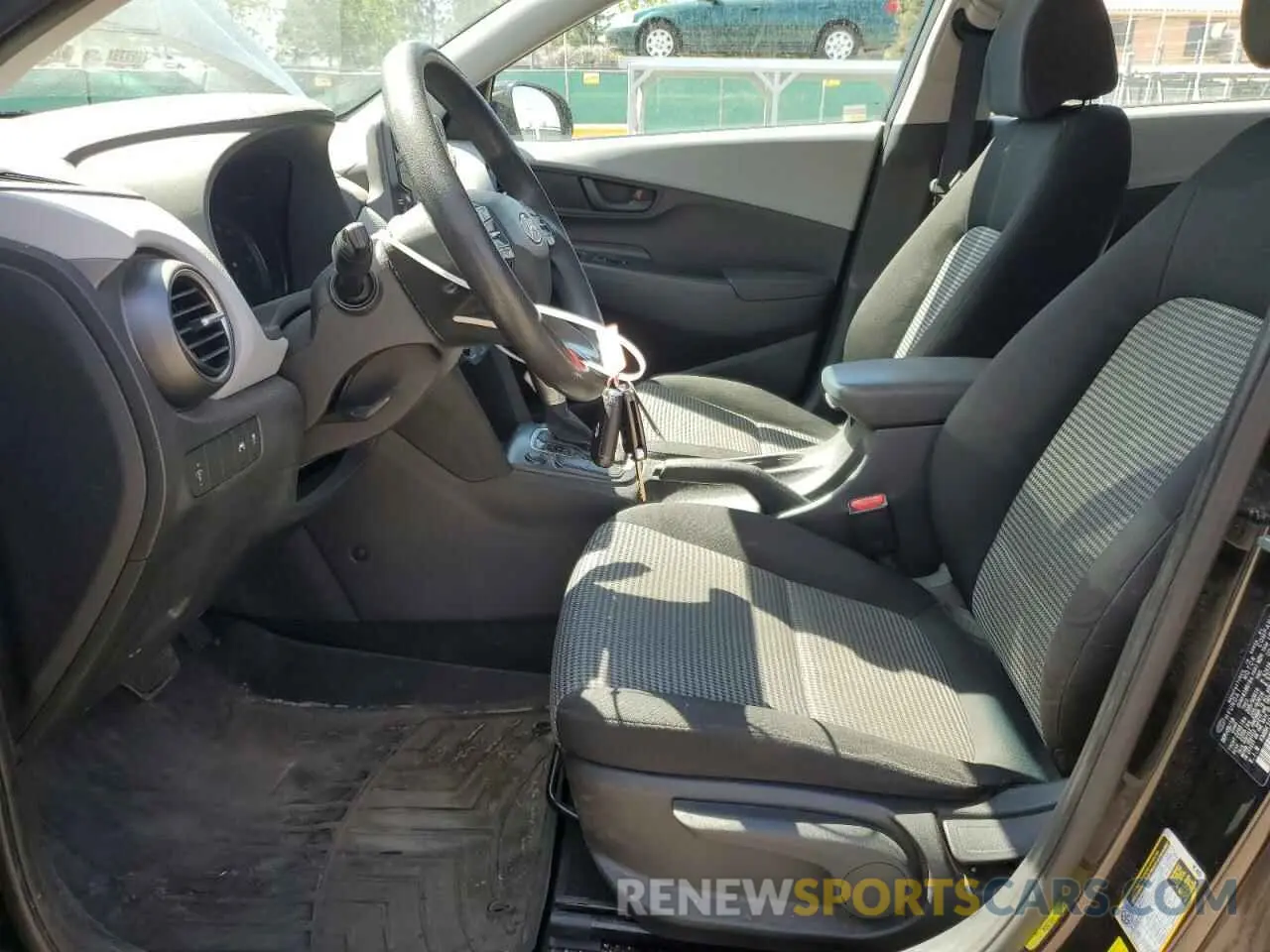 7 Photograph of a damaged car KM8K1CAA3KU217063 HYUNDAI KONA 2019