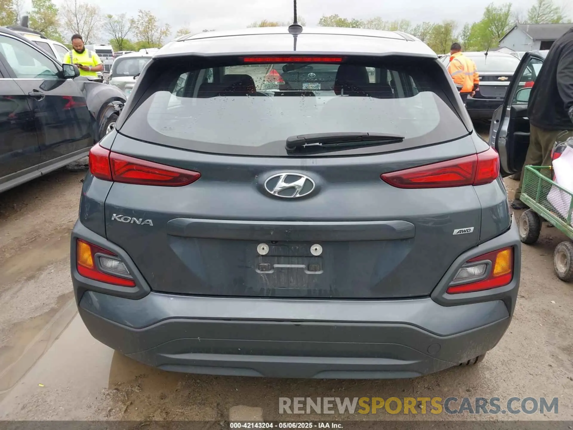 16 Photograph of a damaged car KM8K1CAA3KU290126 HYUNDAI KONA 2019