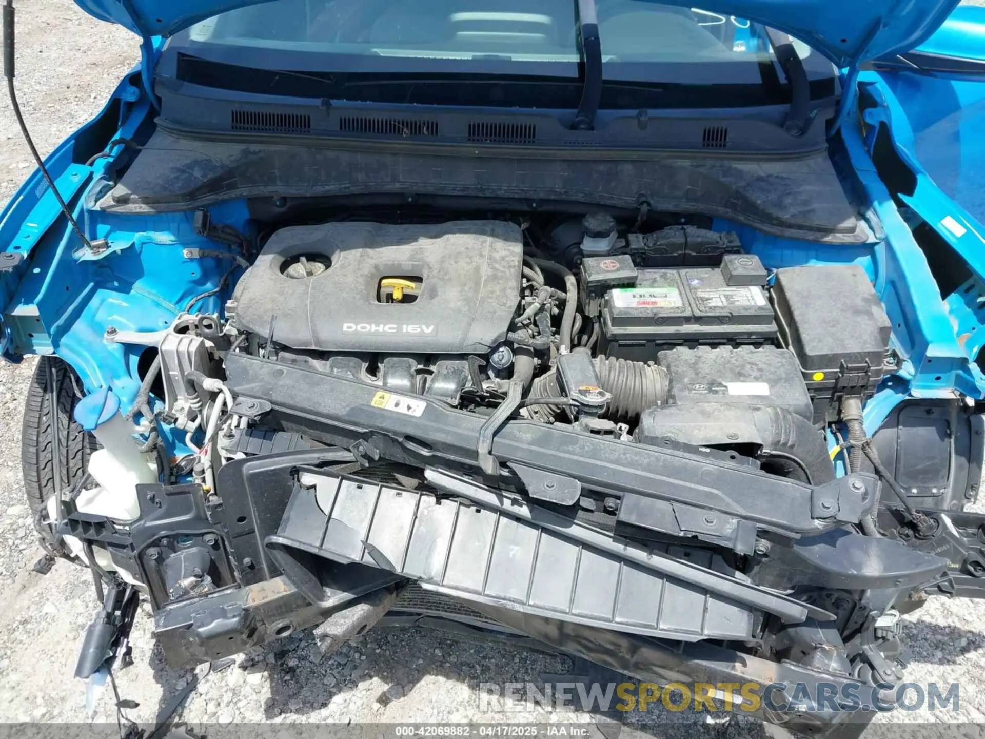 10 Photograph of a damaged car KM8K1CAA3KU340152 HYUNDAI KONA 2019
