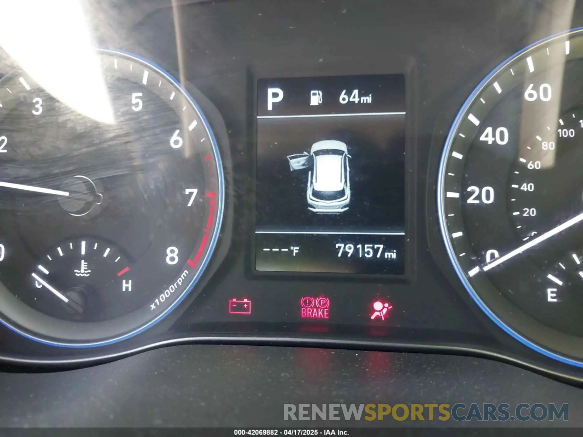 7 Photograph of a damaged car KM8K1CAA3KU340152 HYUNDAI KONA 2019