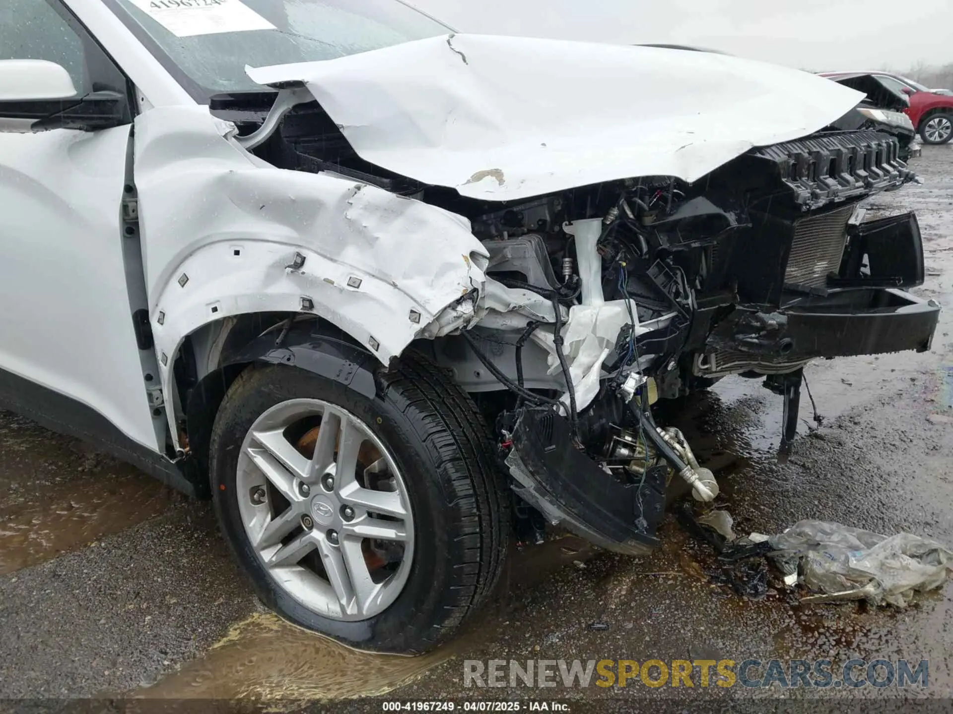 6 Photograph of a damaged car KM8K1CAA3KU365164 HYUNDAI KONA 2019