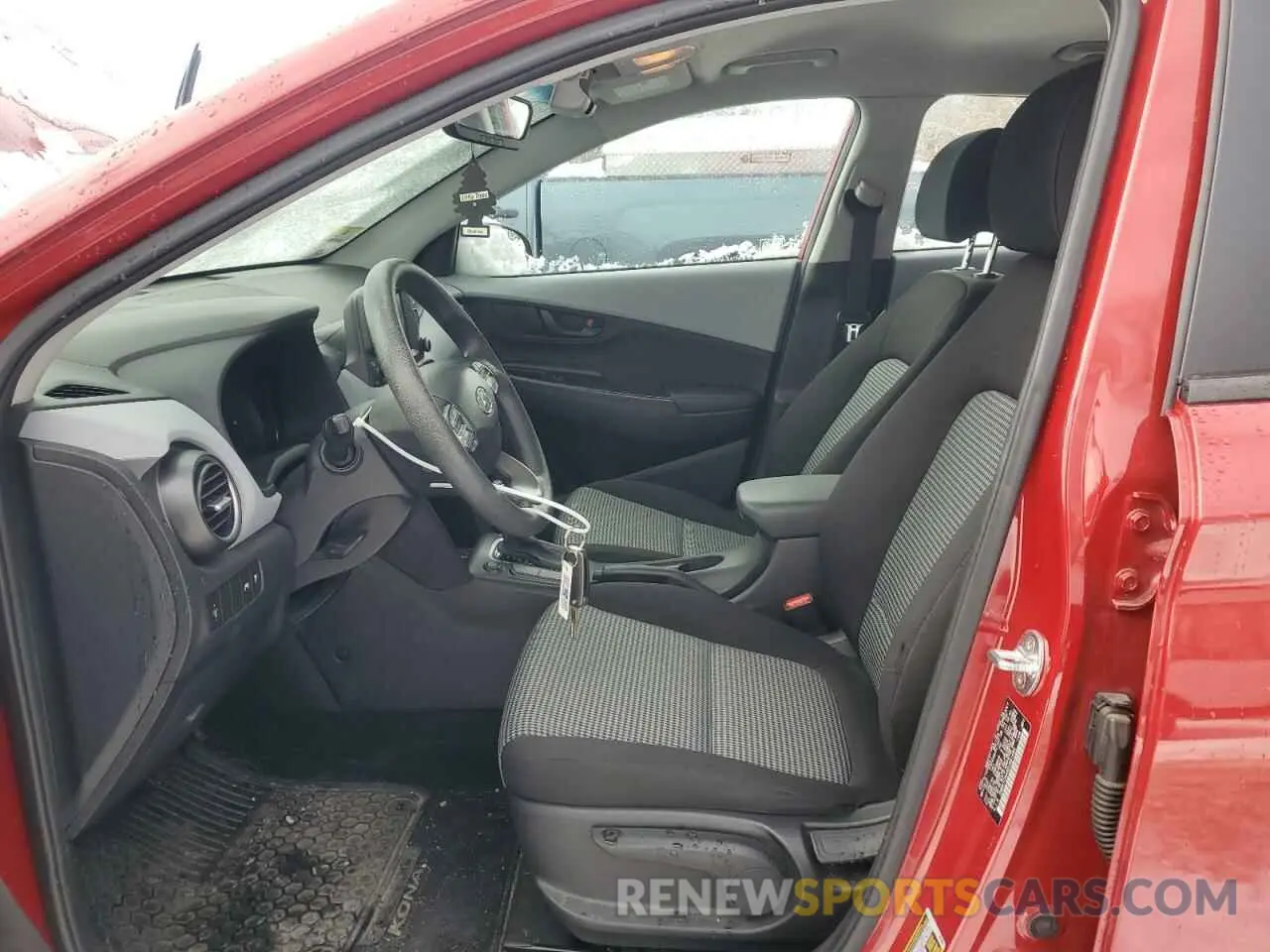 7 Photograph of a damaged car KM8K1CAA4KU381485 HYUNDAI KONA 2019