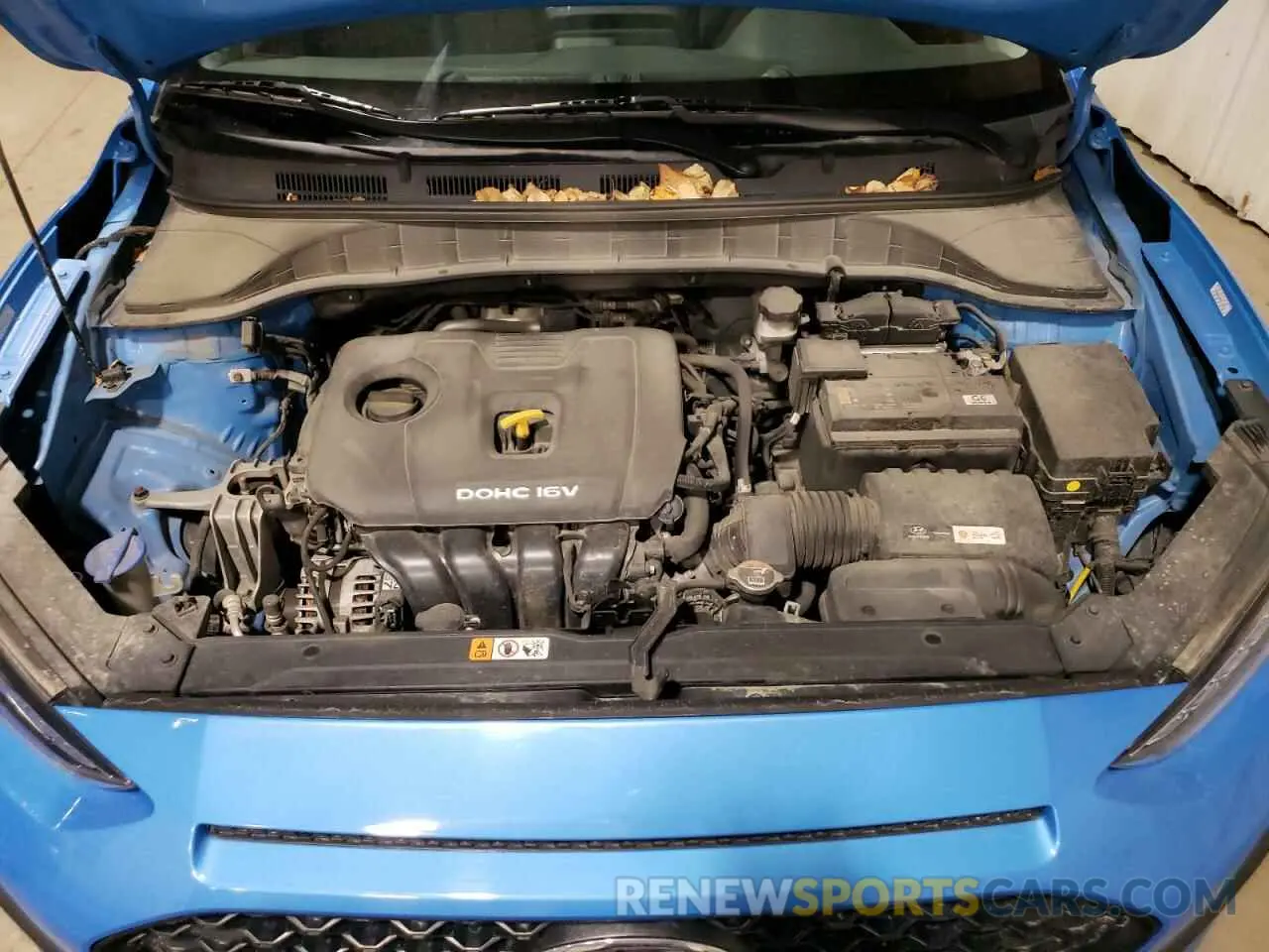 13 Photograph of a damaged car KM8K1CAA5KU305046 HYUNDAI KONA 2019