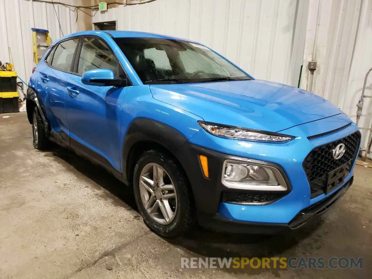 4 Photograph of a damaged car KM8K1CAA5KU305046 HYUNDAI KONA 2019